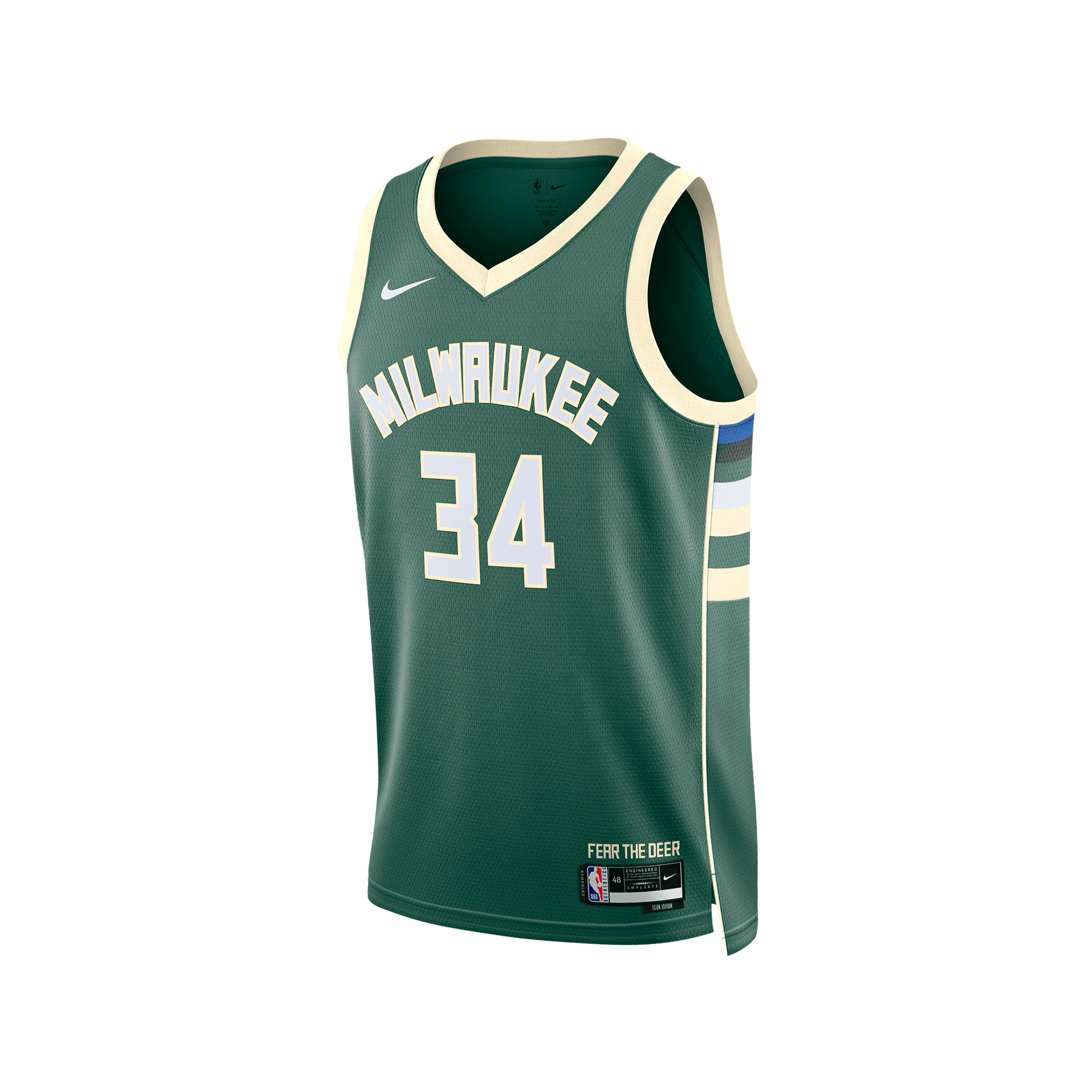 Jersey Nike NBA Milwaukee Bucks Giannis Antetokounmpo Hombre DN2012-323