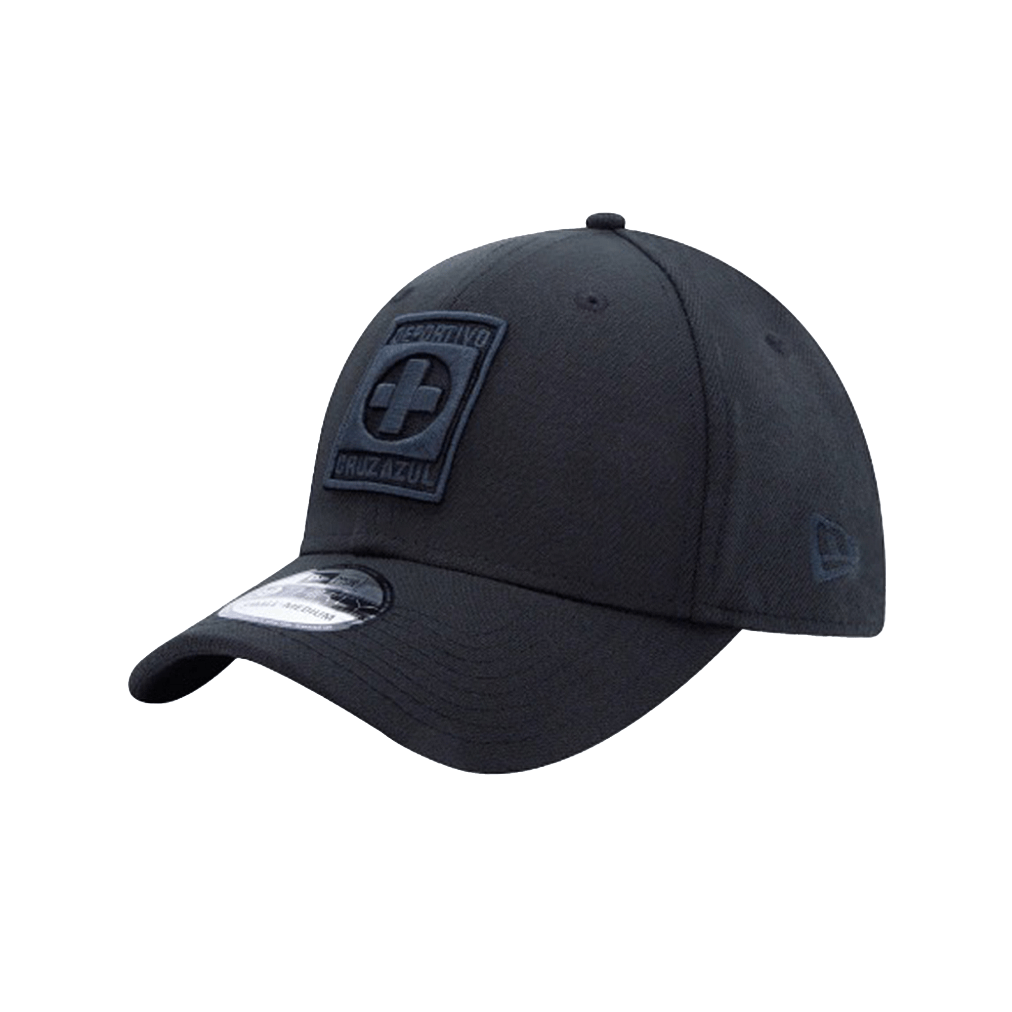 Gorra New Era Futbol 39THIRTY Cruz Azul Black on Black Hombre 70515352