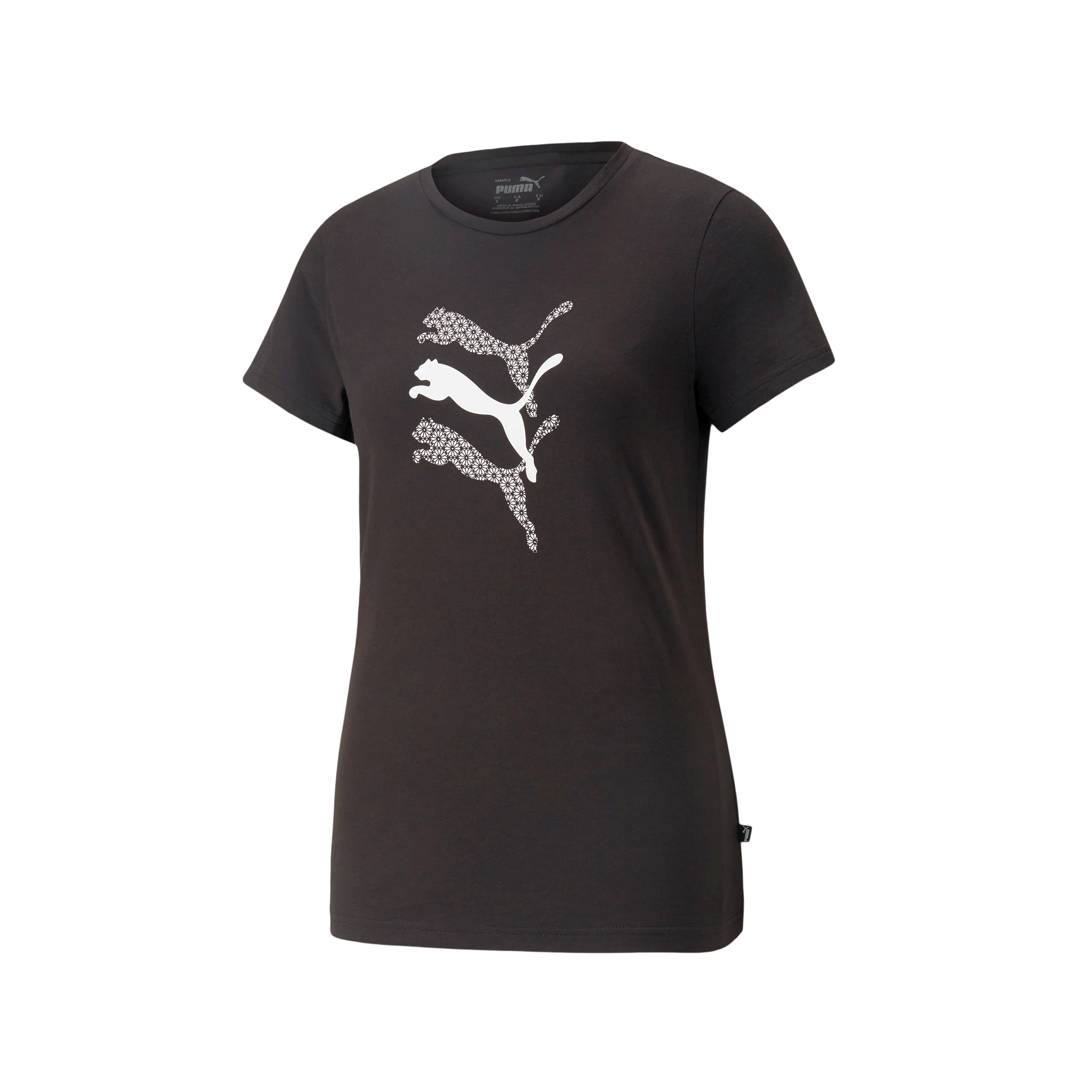 Playera Puma Casual Graphics Laser Cut Mujer 674453 01