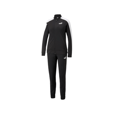 SUDADERA PUMA CLASSIC TRICOT SUIT OP NEGRO MUJER.