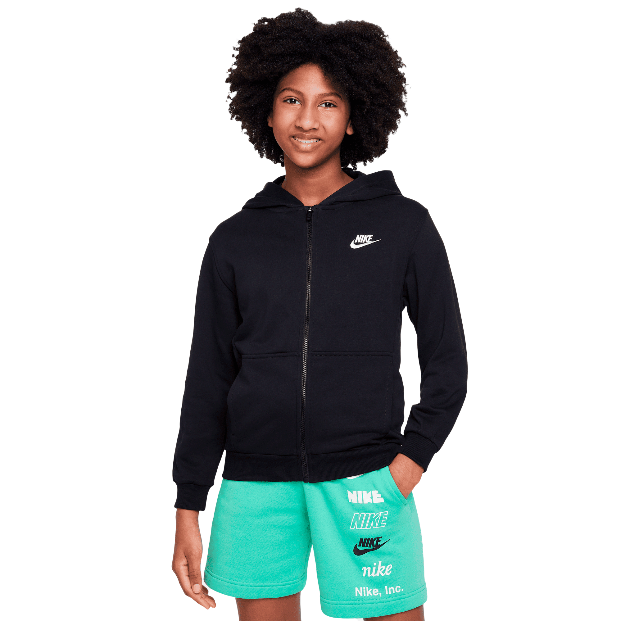 Chamarra Nike Casual Club Fleece Infantil Unisex FD3017-010