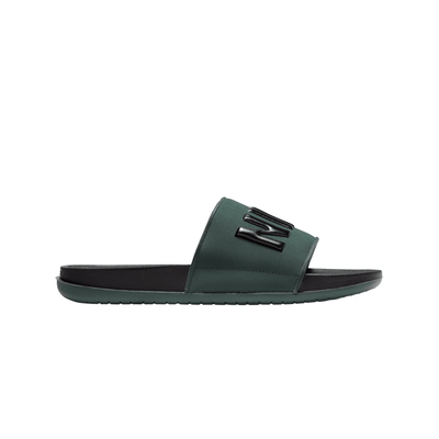 Green slides nike hotsell