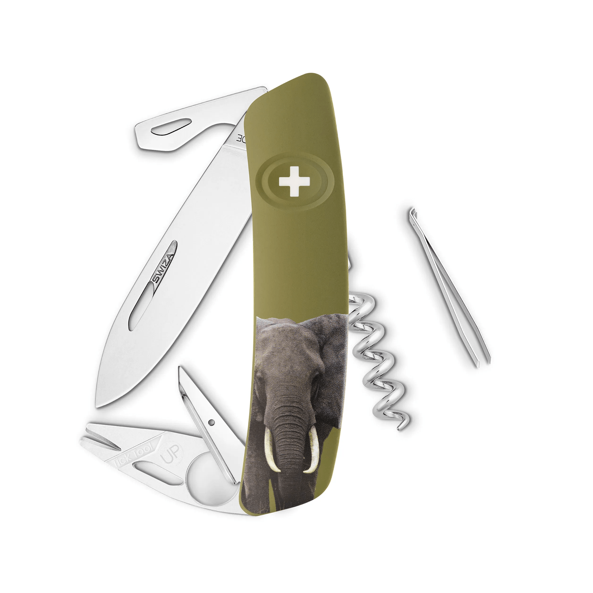 Navaja Swiza Campismo D03 Snow Flakes