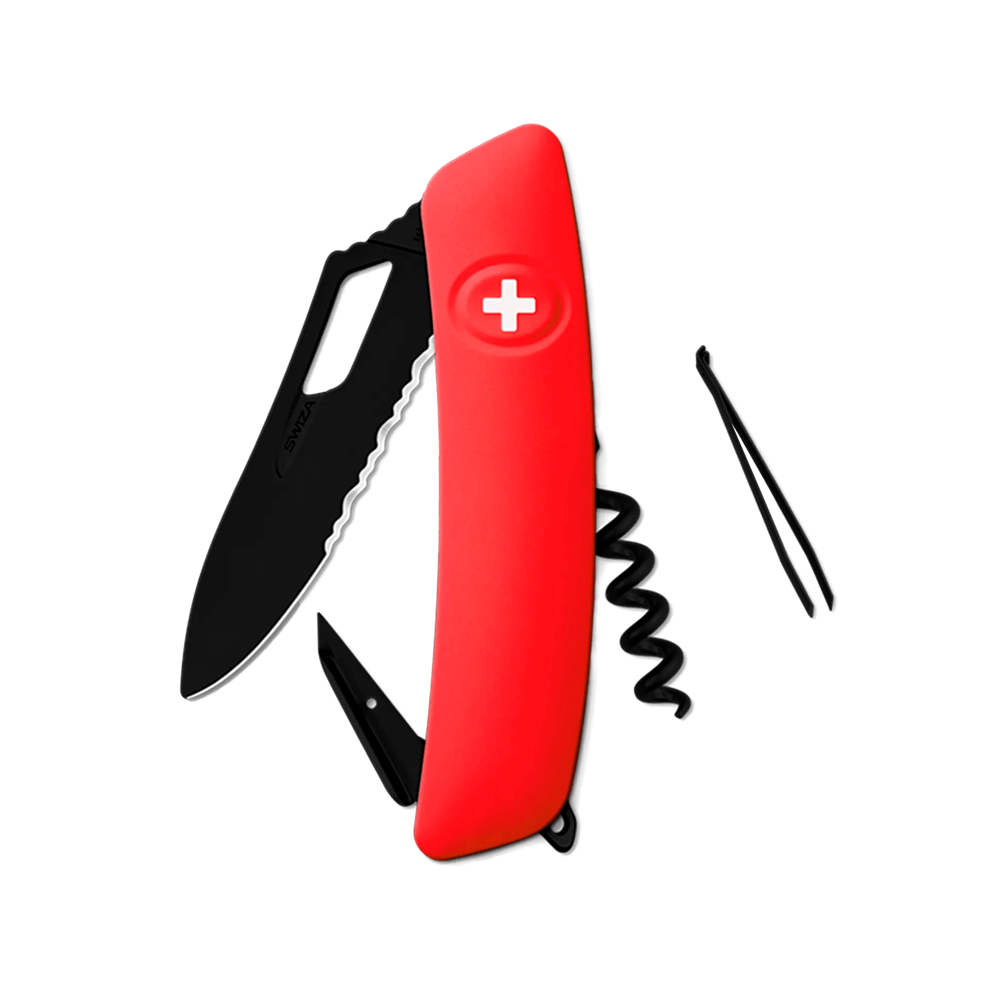 Navaja Swiza Campismo SH01 TR Wavy Edge