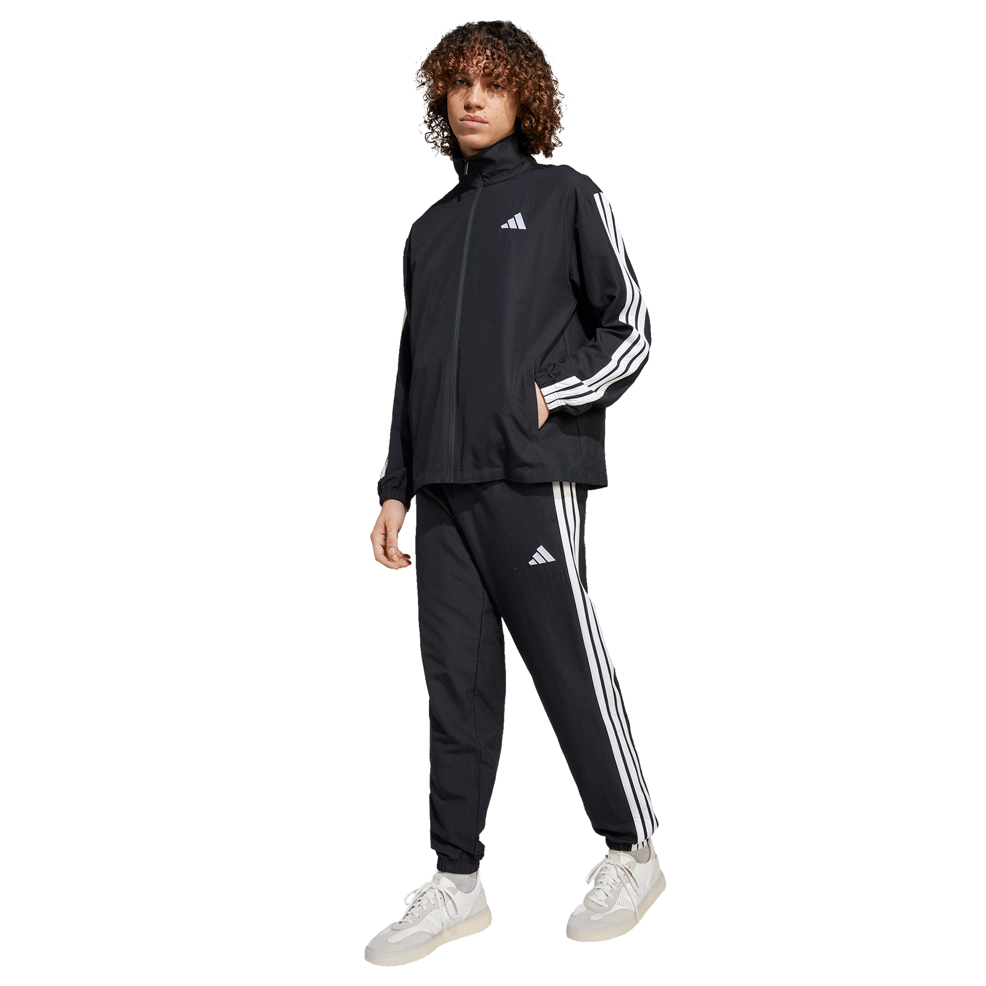 Conjunto Deportivo adidas Casual Basic 3 Stripes Hombre JI8849