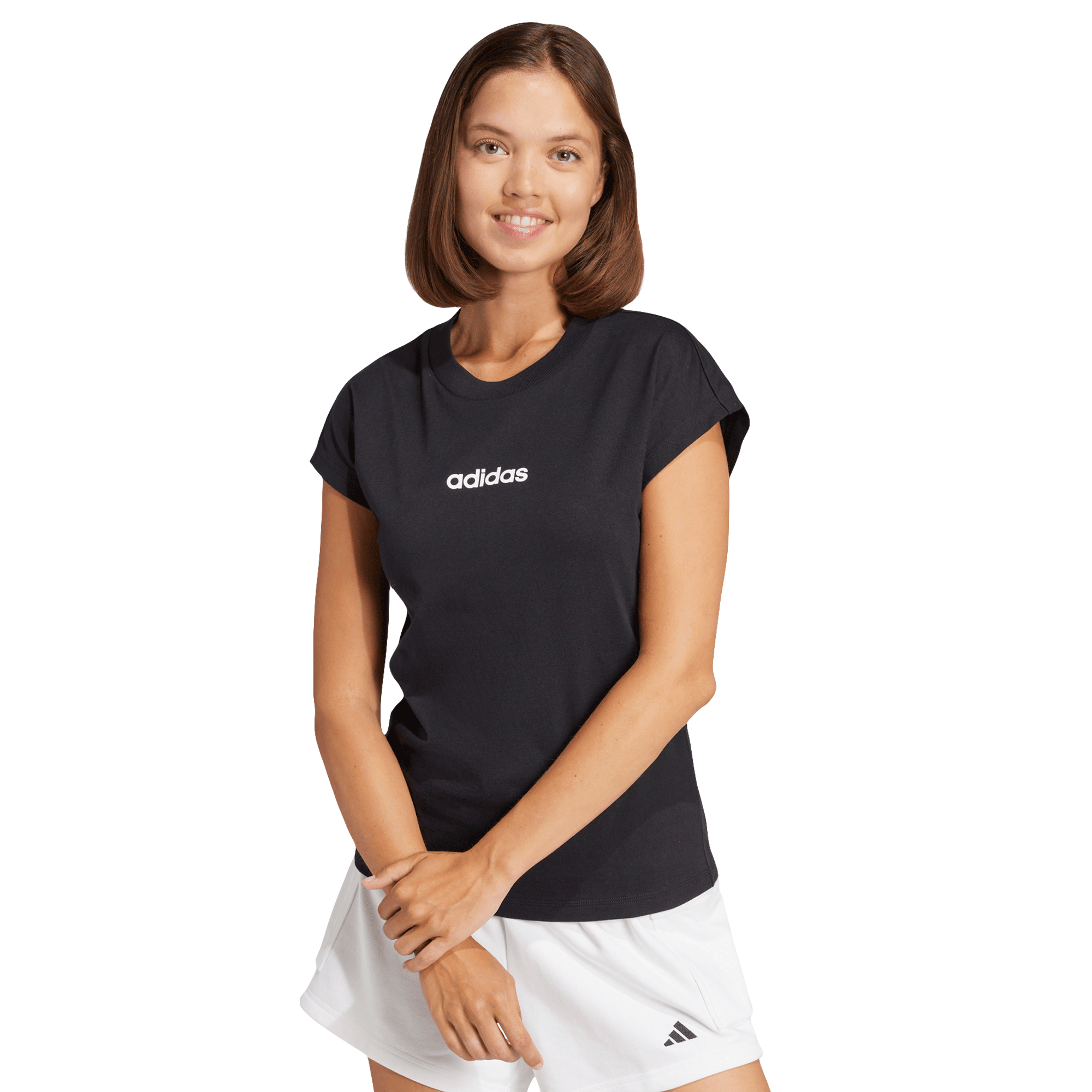 Playera adidas Essentials Linear Mujer JC8238