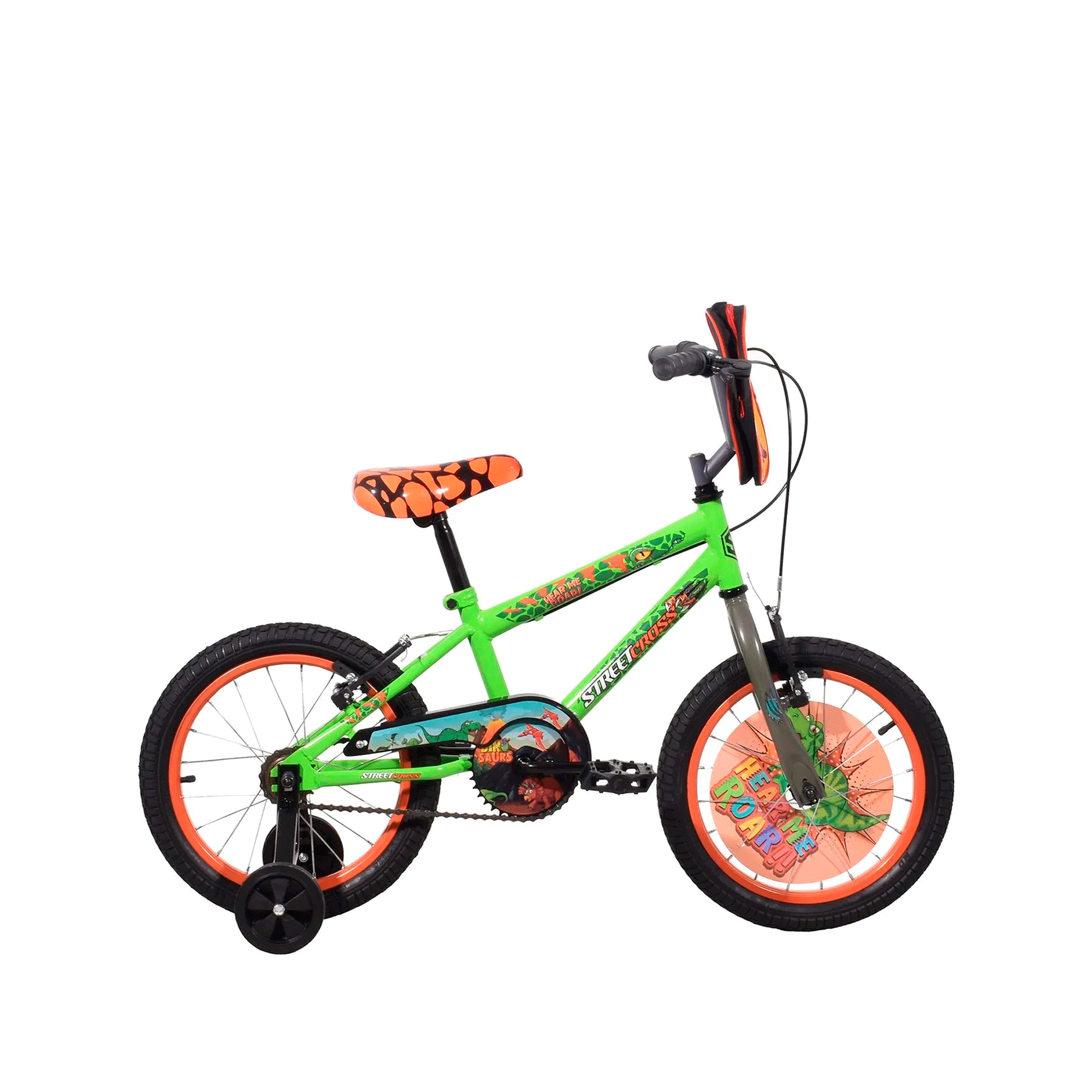 Bicicleta Veloci Urbana Street Cross Roarr Bmx R-16 Infantil Unisex