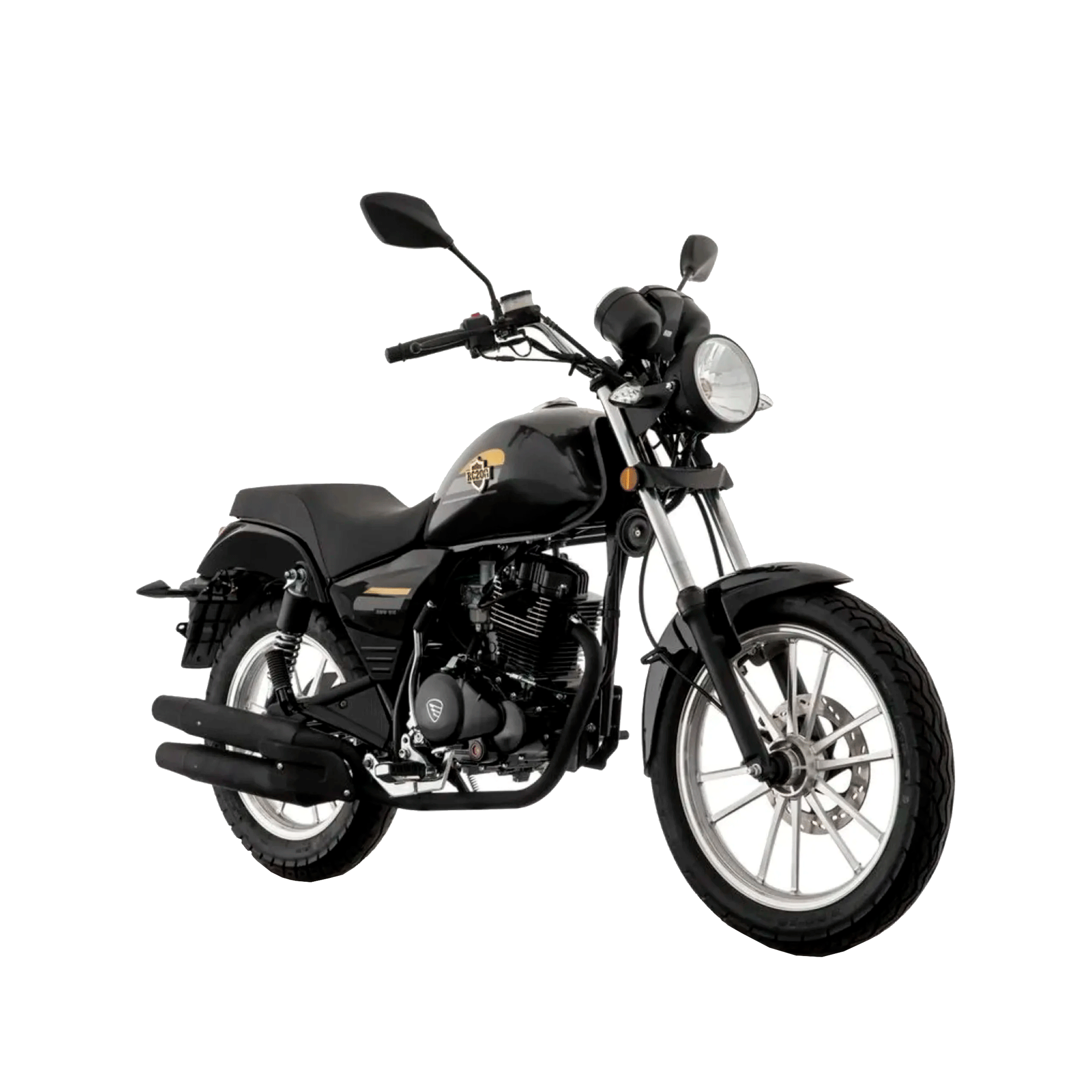Motocicleta Italika Chopper RC200 GR
