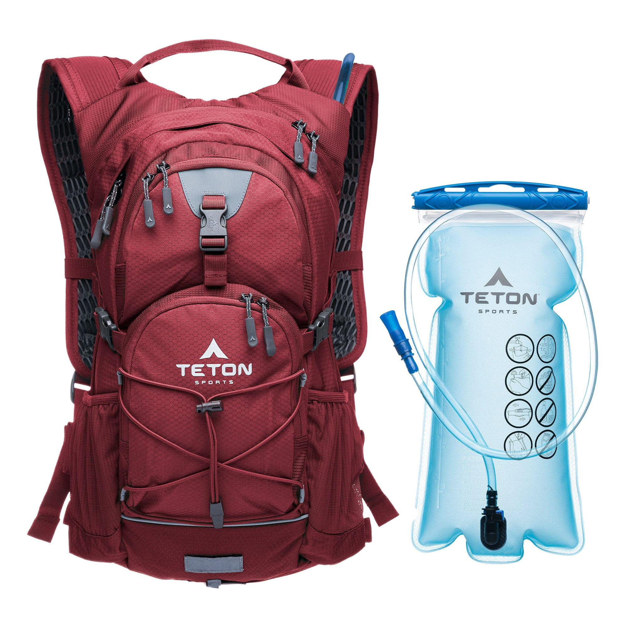 Mochila Hidratación Teton Oasis 22L RJ