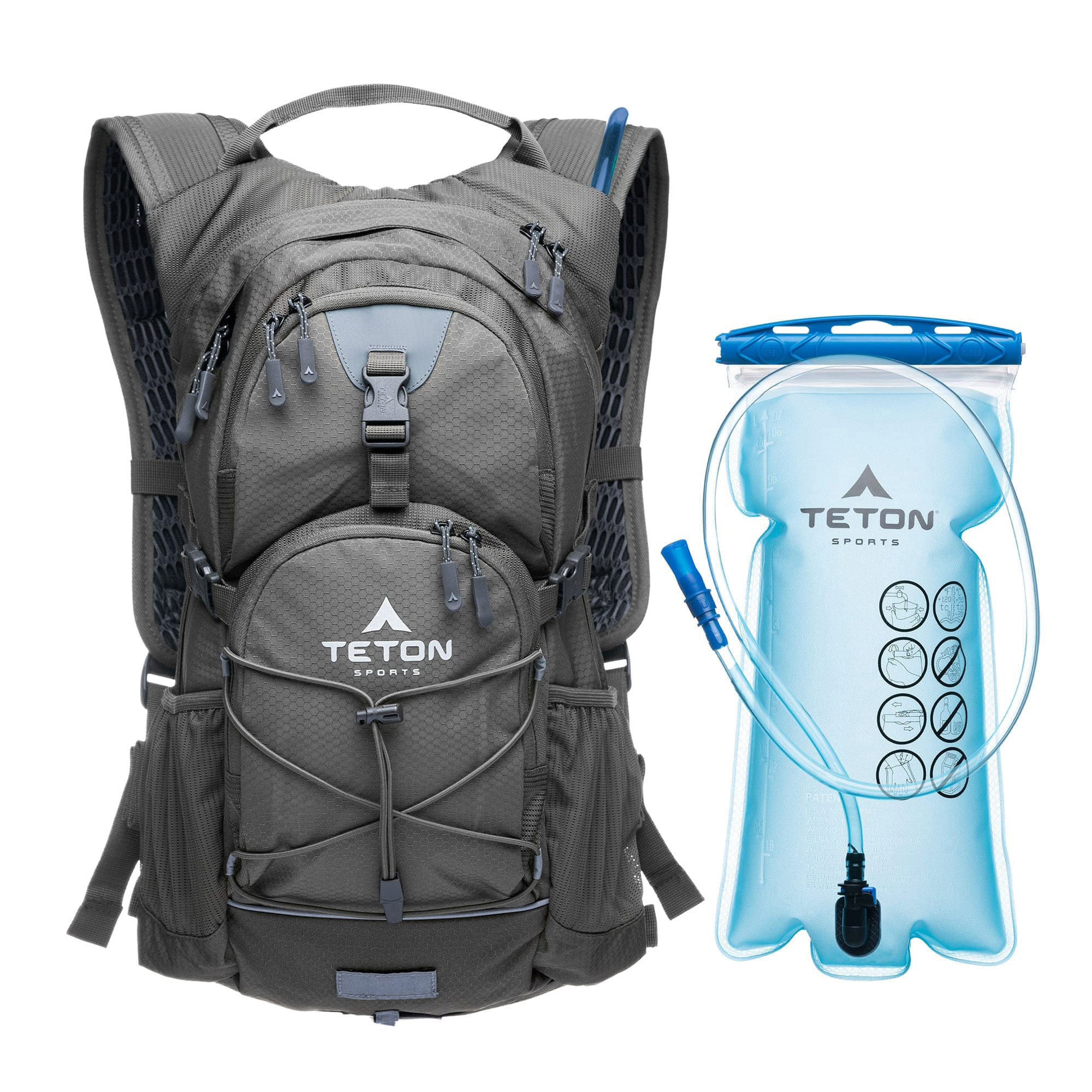 Mochila Hidratación Teton Oasis 22L GR
