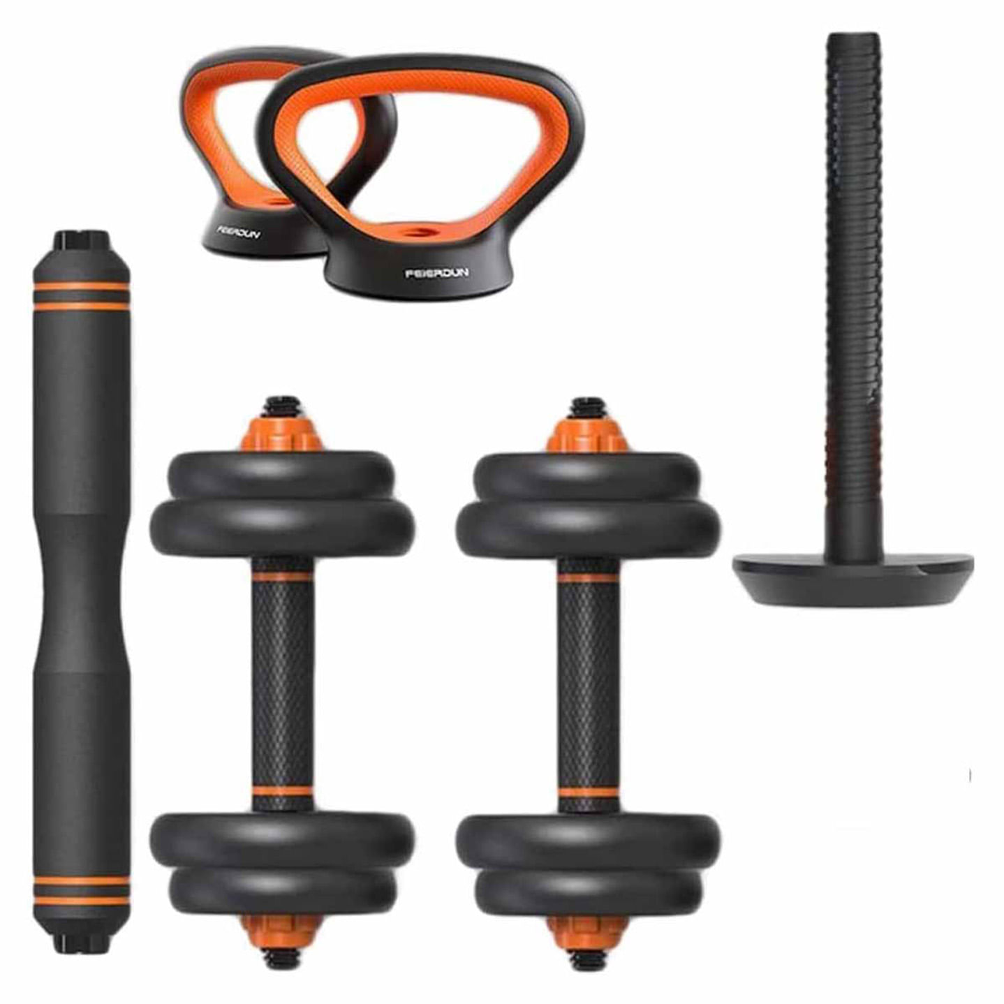 Set de Mancuernas Brandtrendy Entrenamiento 6 en 1 Multi 10KG