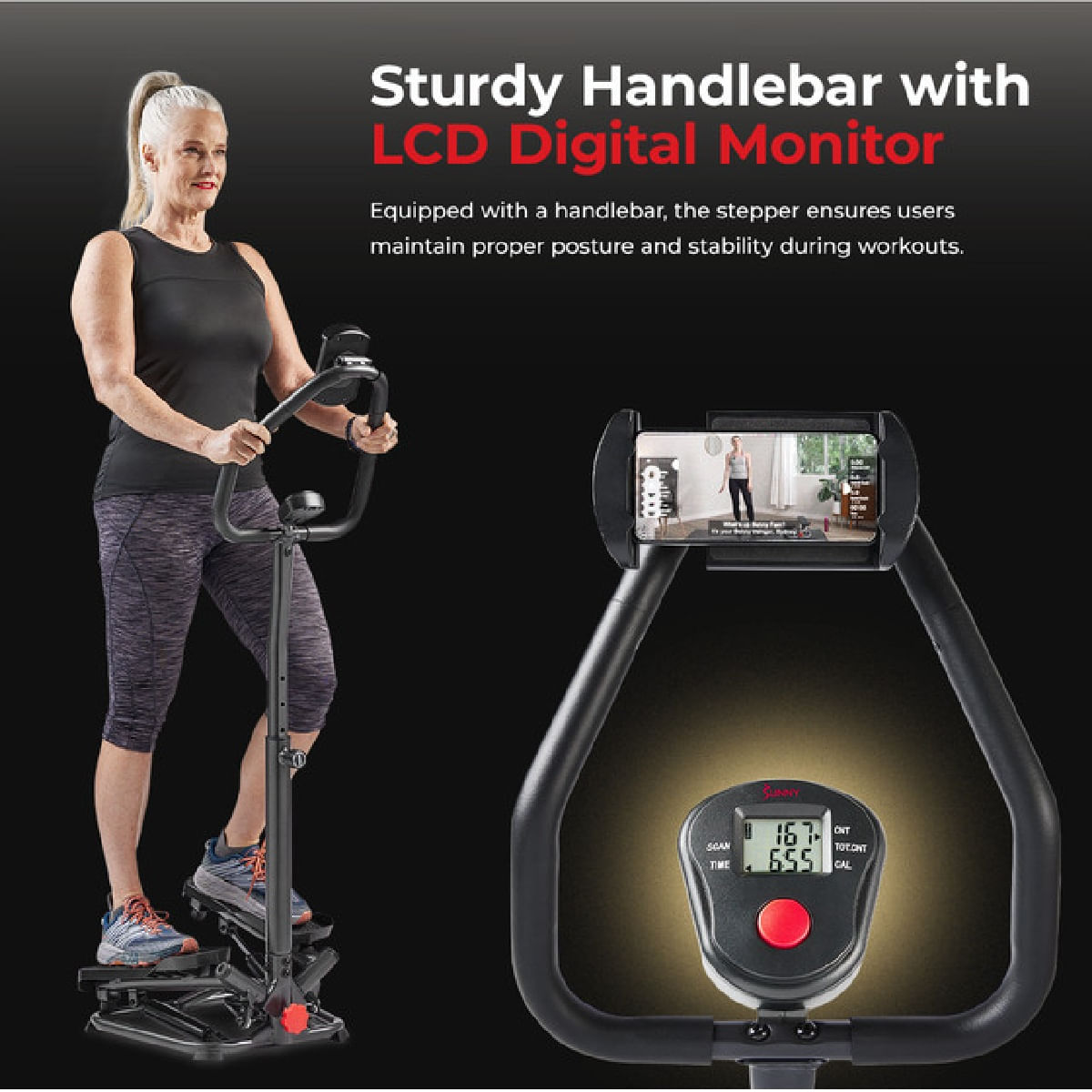 Escaladora Manual Sunny Health Fitness SF-S020027