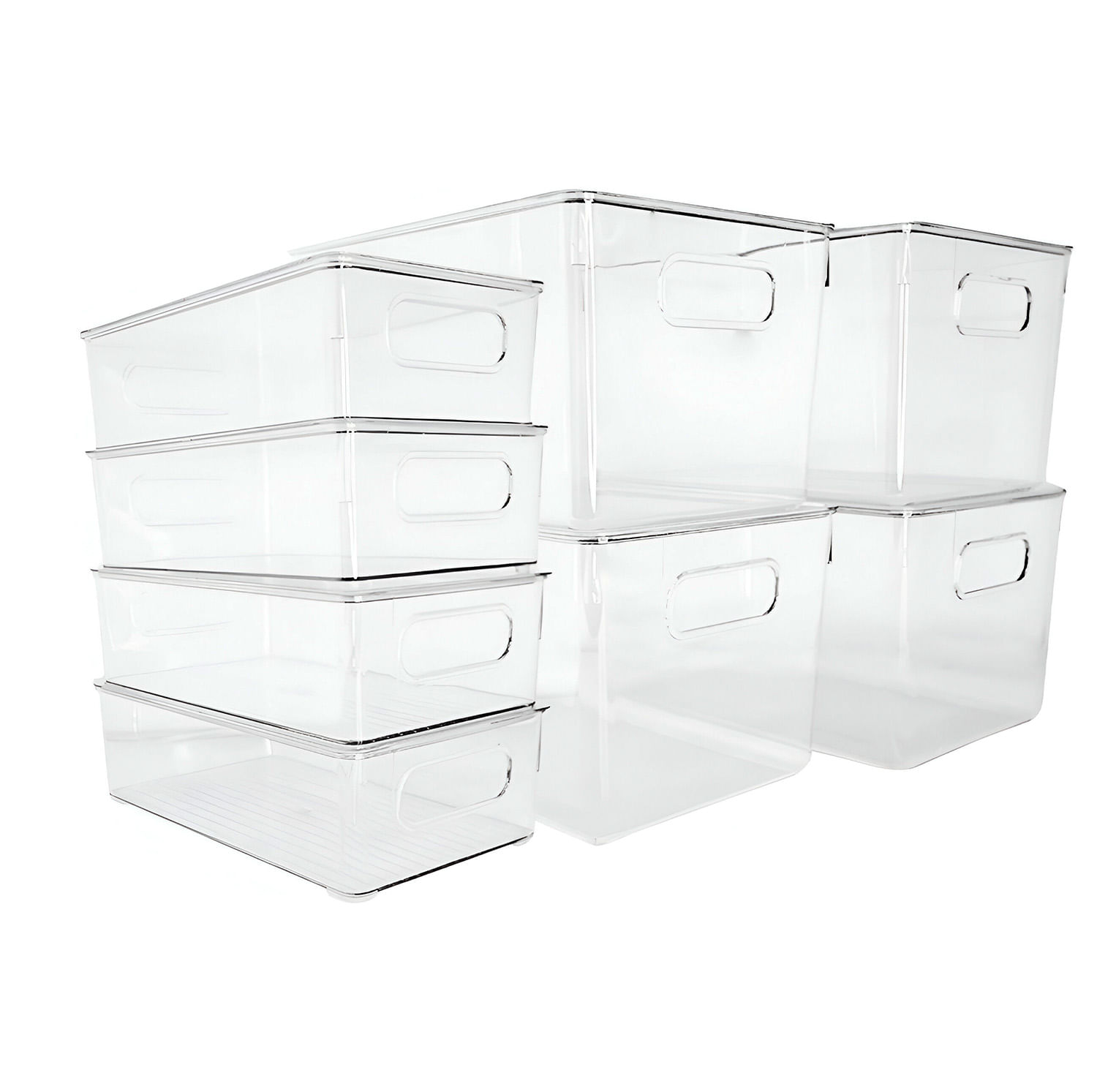 Organizadores para Alimentos Brandtrendy con Tapa 8pz 8CTP