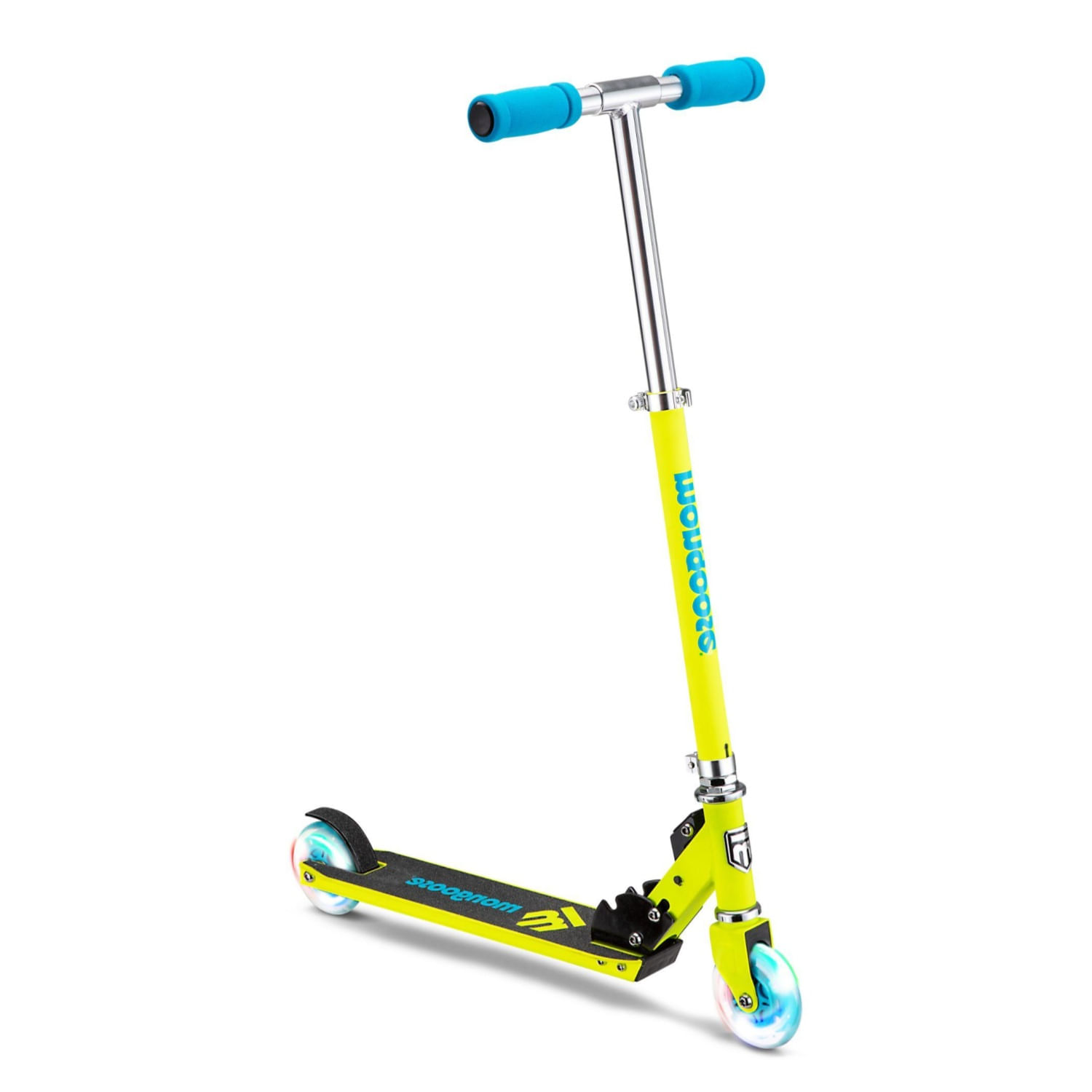 Scooter Plegable Mongoose con Luces AM Infantil Unisex Force 1.0 R6158-2