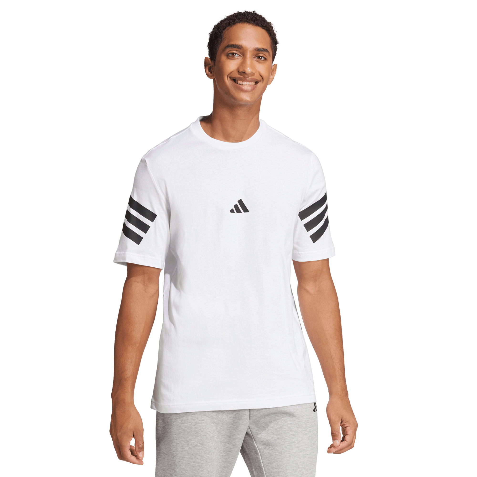 Playera adidas Casual Future Icons 3 Stripes Hombre JD4880