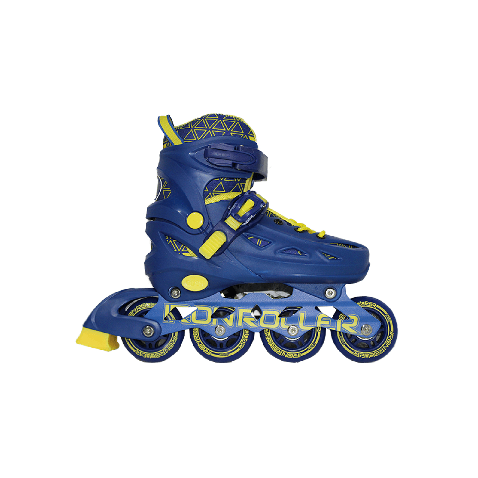 Patines Ajustable Iron Roller Skate Speed Infatil Unisex Marino