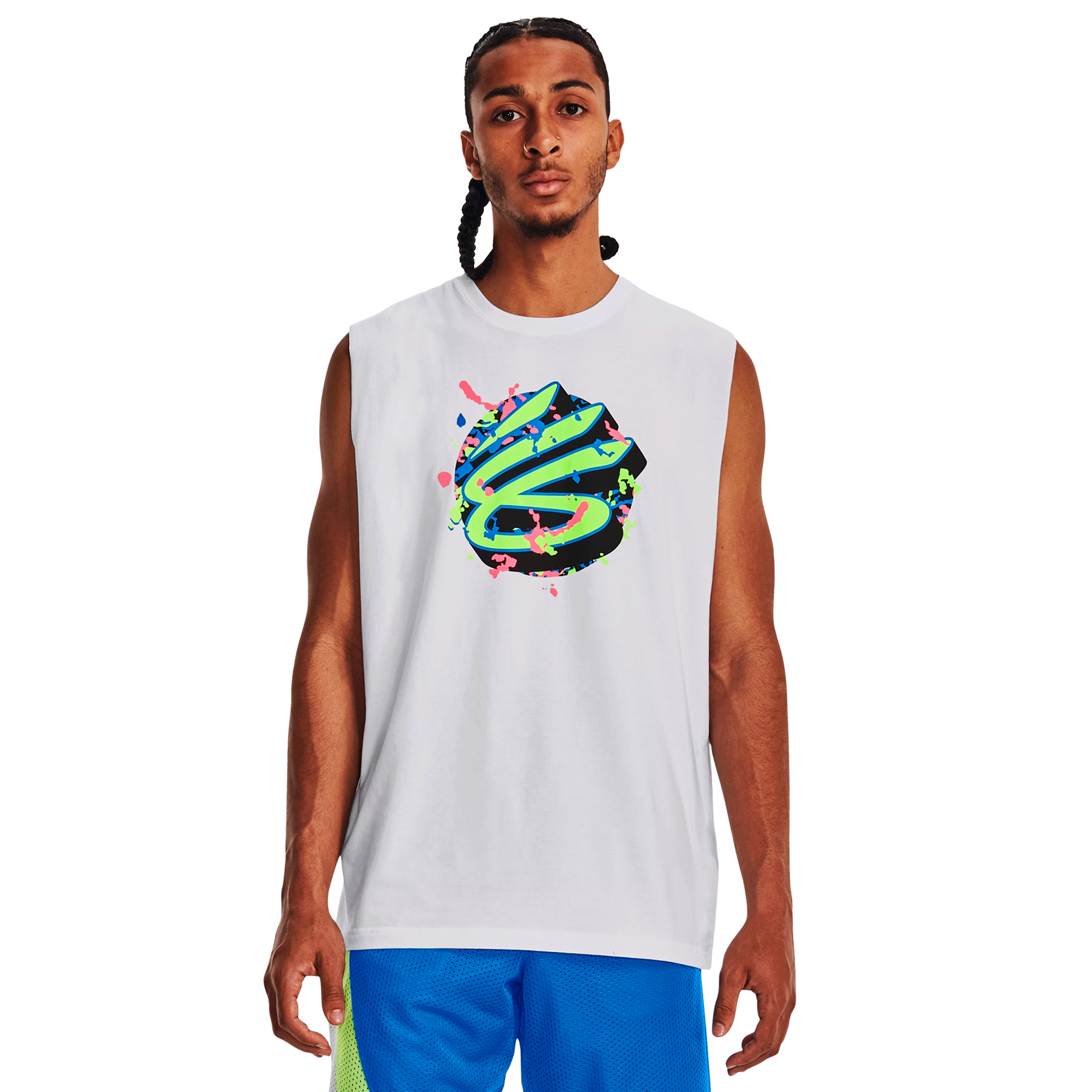 Tank Under Armour Basquetbol Curry Hombre 1377307-100