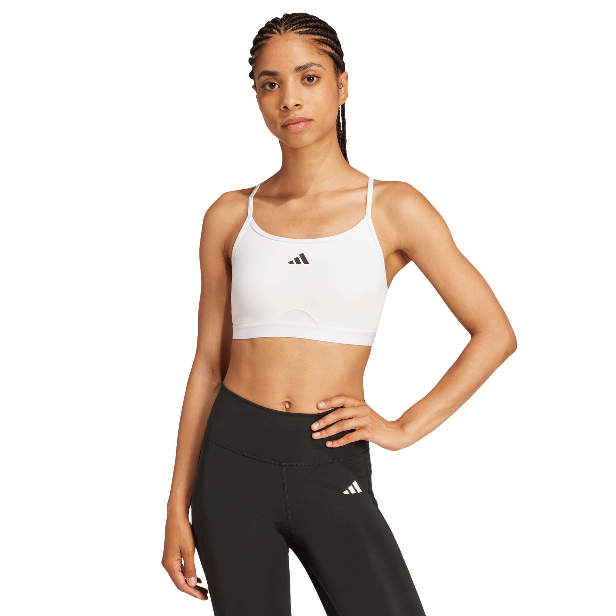 Sujetador Deportivo adidas Aeroreact 3 Stripes Mujer JG1403