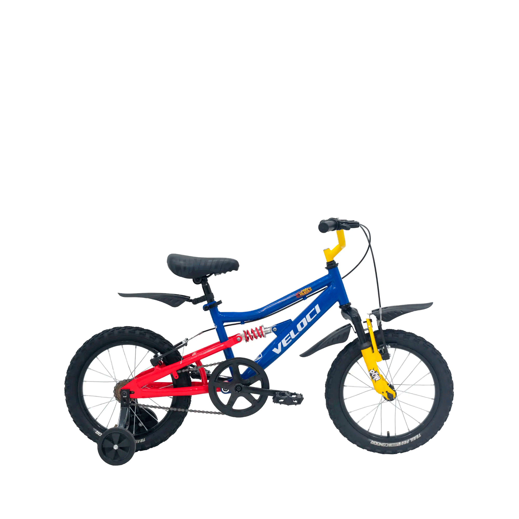 Bicicleta Veloci Infantil Unisex R-16 AZ Heroes