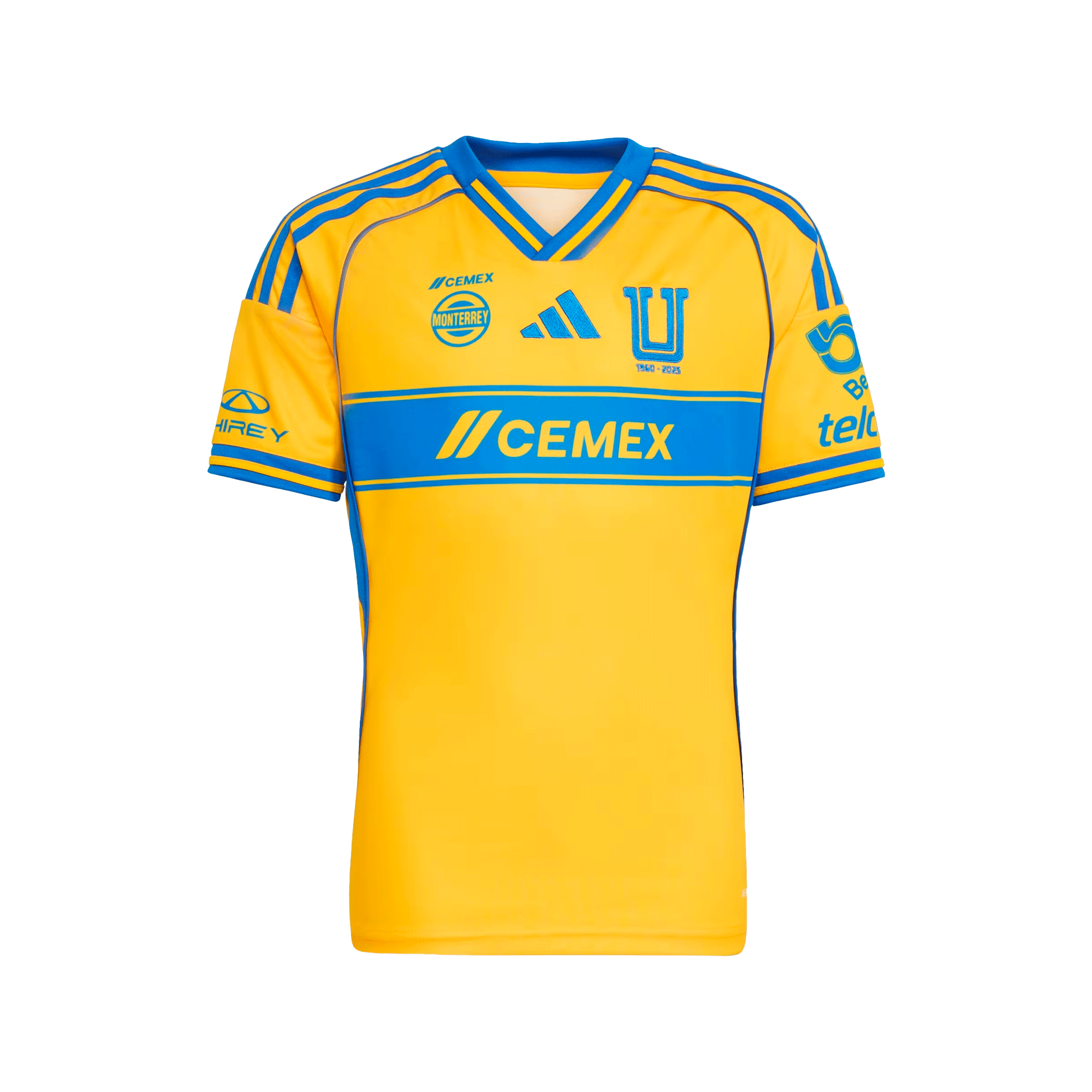 Jersey adidas Futbol Tigres Local Fan 25/26 Niño JJ2216