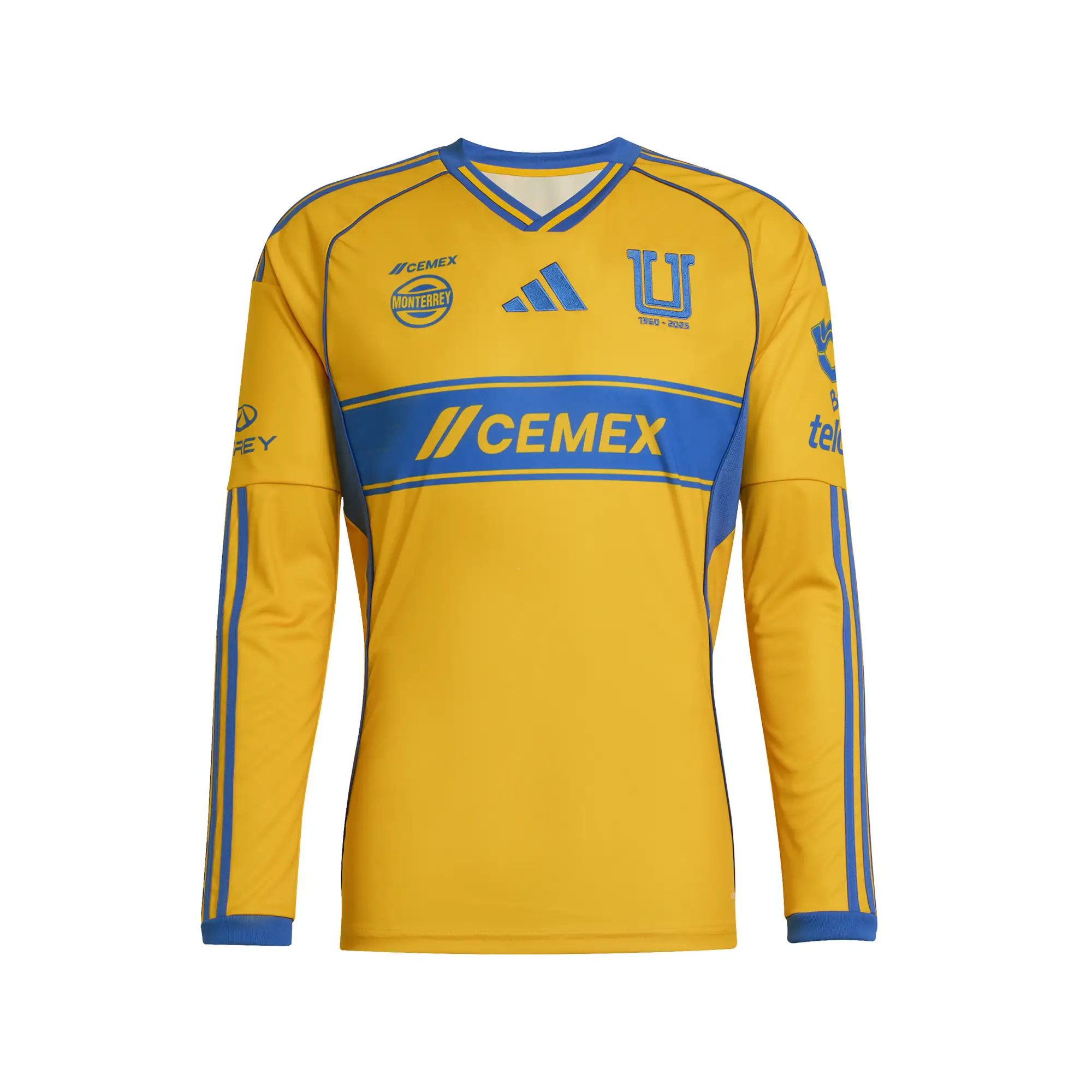 Jersey adidas Futbol Tigres Local Fan 25/26 Hombre JN5830