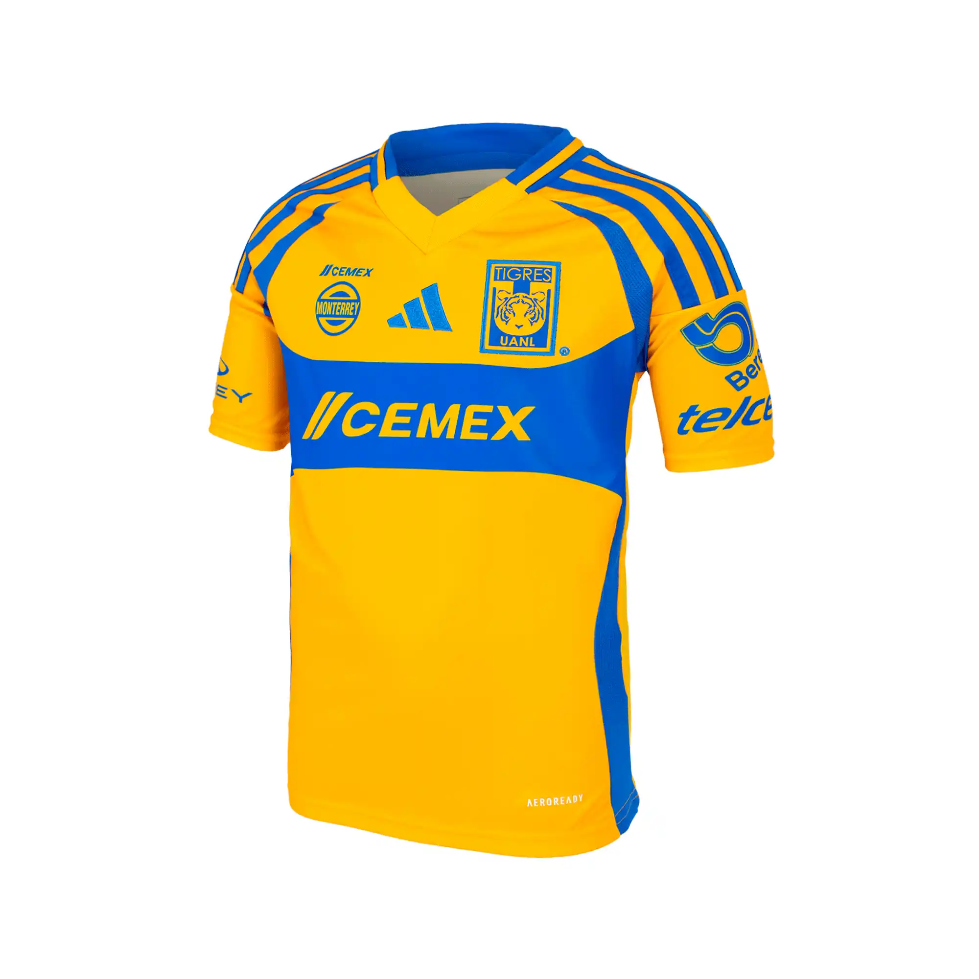 Jersey adidas Futbol Tigres Local Fan 24/25 Niño IM5459