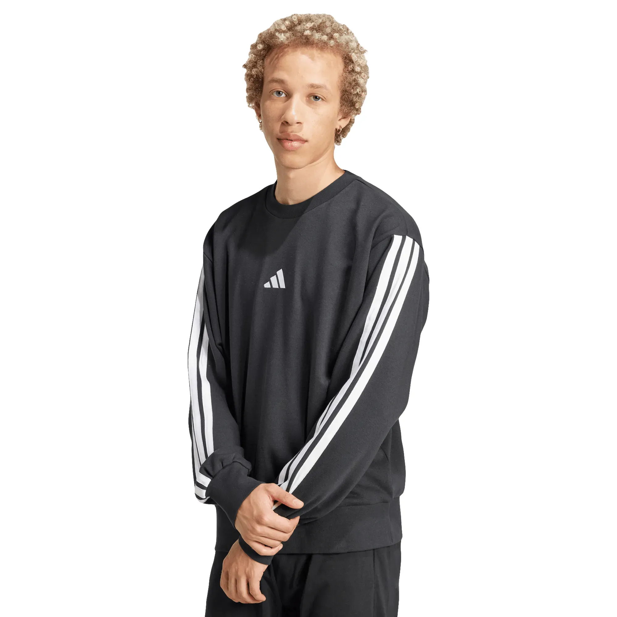 Sudadera adidas Essentials 3 Stripes Hombre JE6372