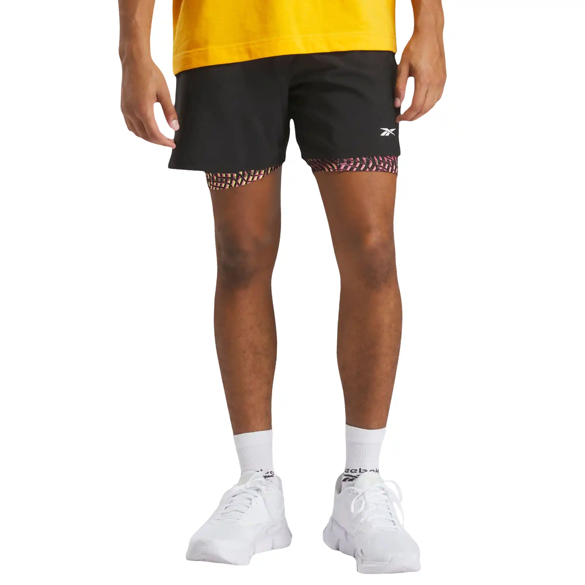 Short Reebok Correr Athlete Hype 2 en 1 Hombre 100215184