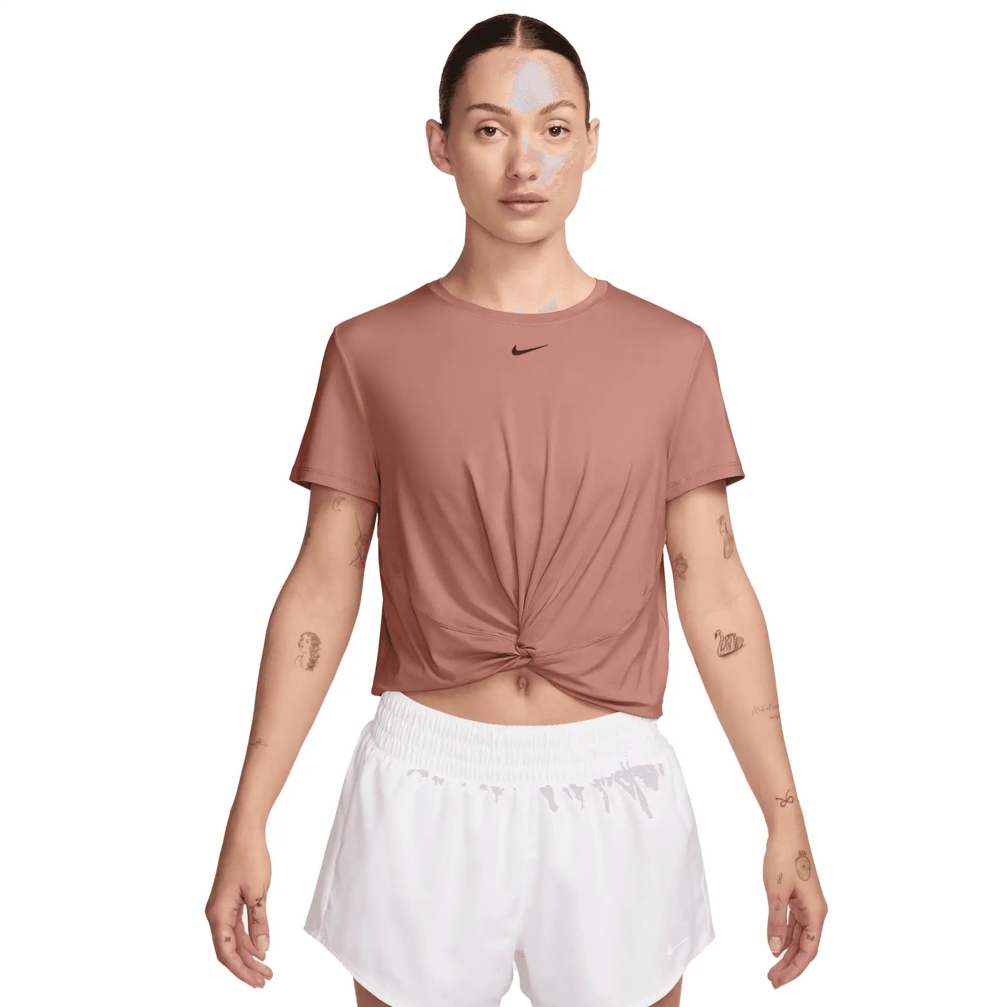 Playera Nike Entrenamiento One Classic Twist Mujer HJ1054-685