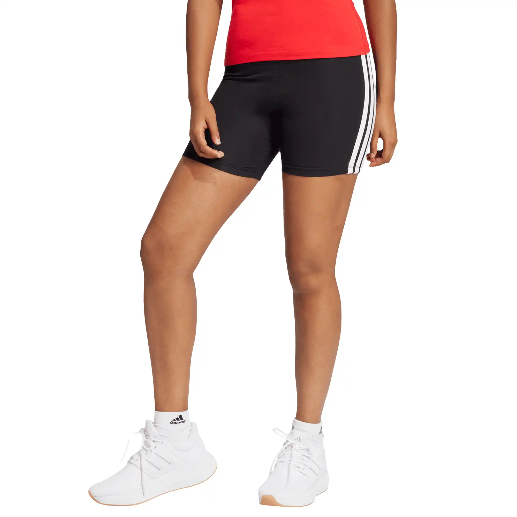Short adidas Essentials 3 Stripes Biker Mujer JE1223