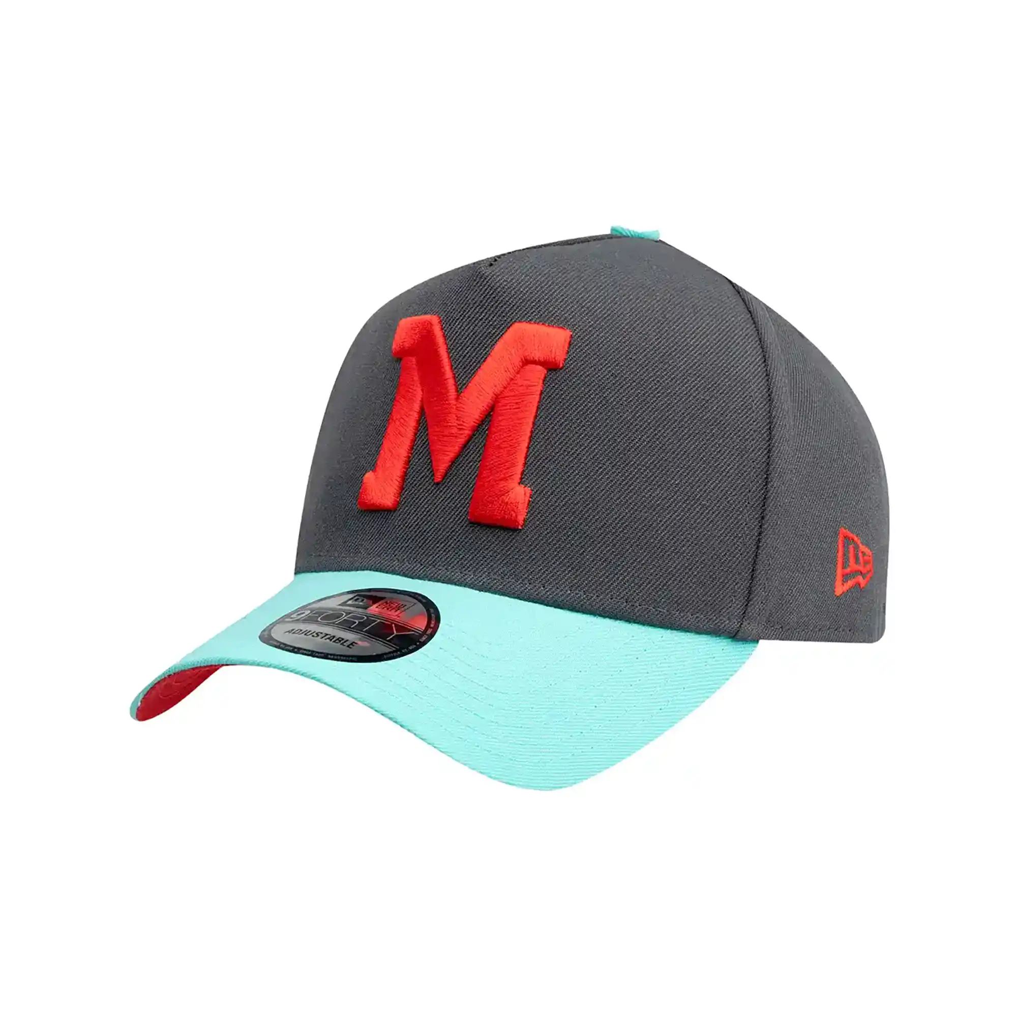 Gorra New Era LMB 9FORTY Diablos Rojos del México 2-Tone Fangear Unisex 60747229