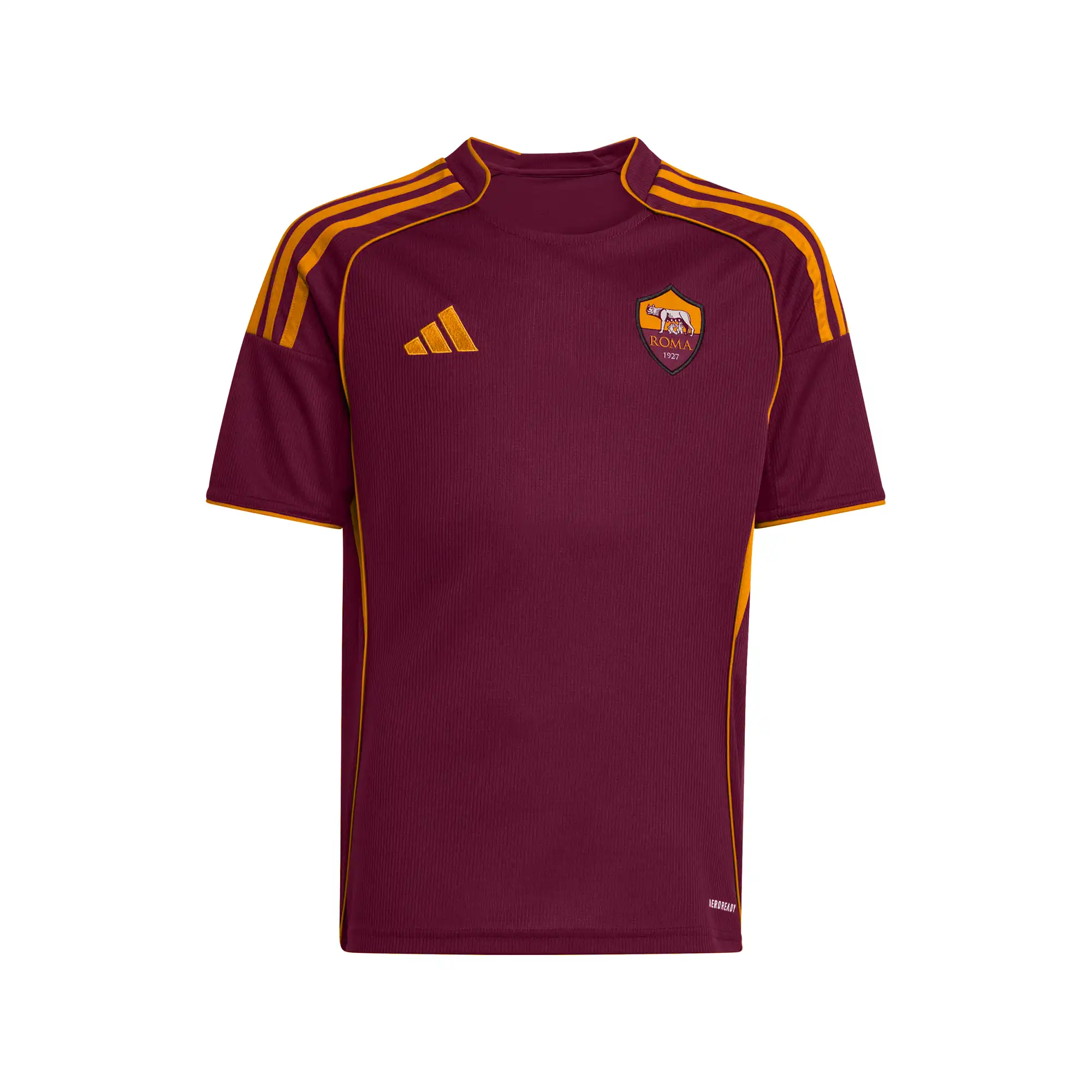 Jersey adidas Futbol AS Roma Local Fan 25/26 Infantil Unisex JX2613