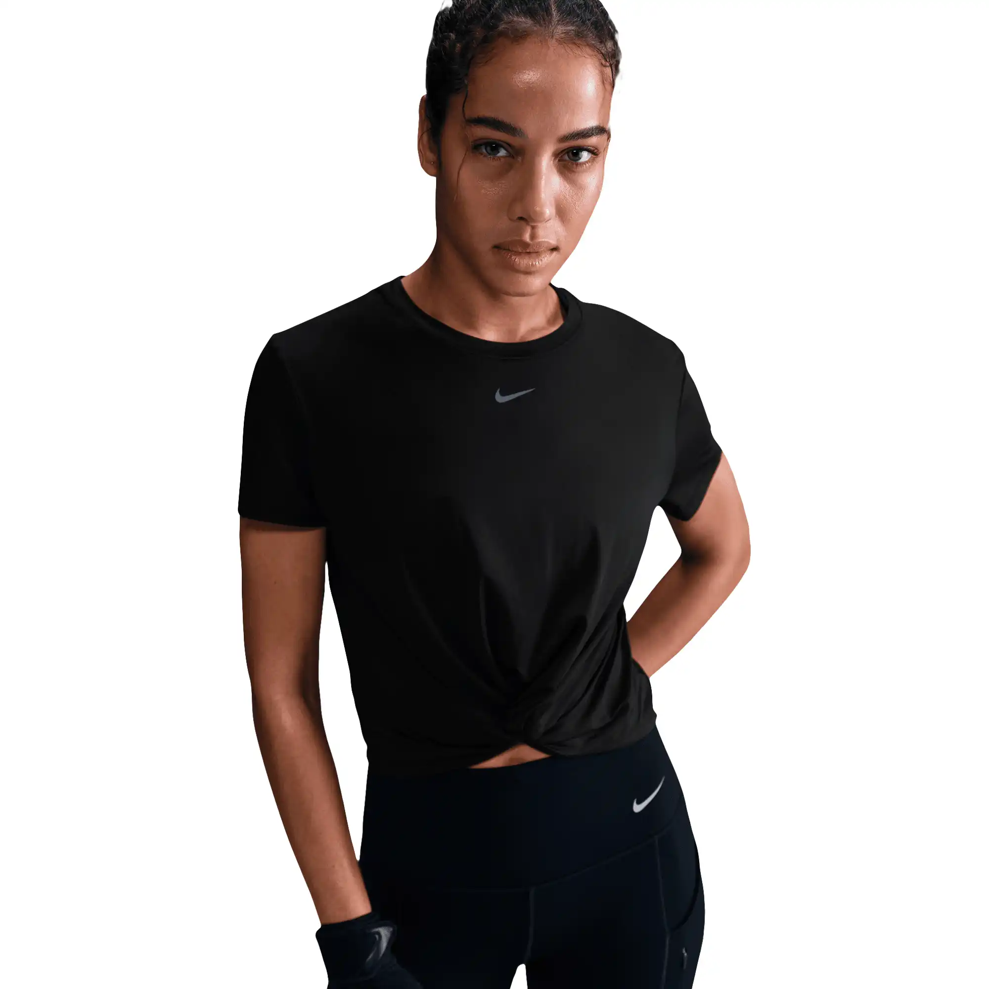 Playera Nike Entrenamiento One Classic Twist Mujer HJ1054-010