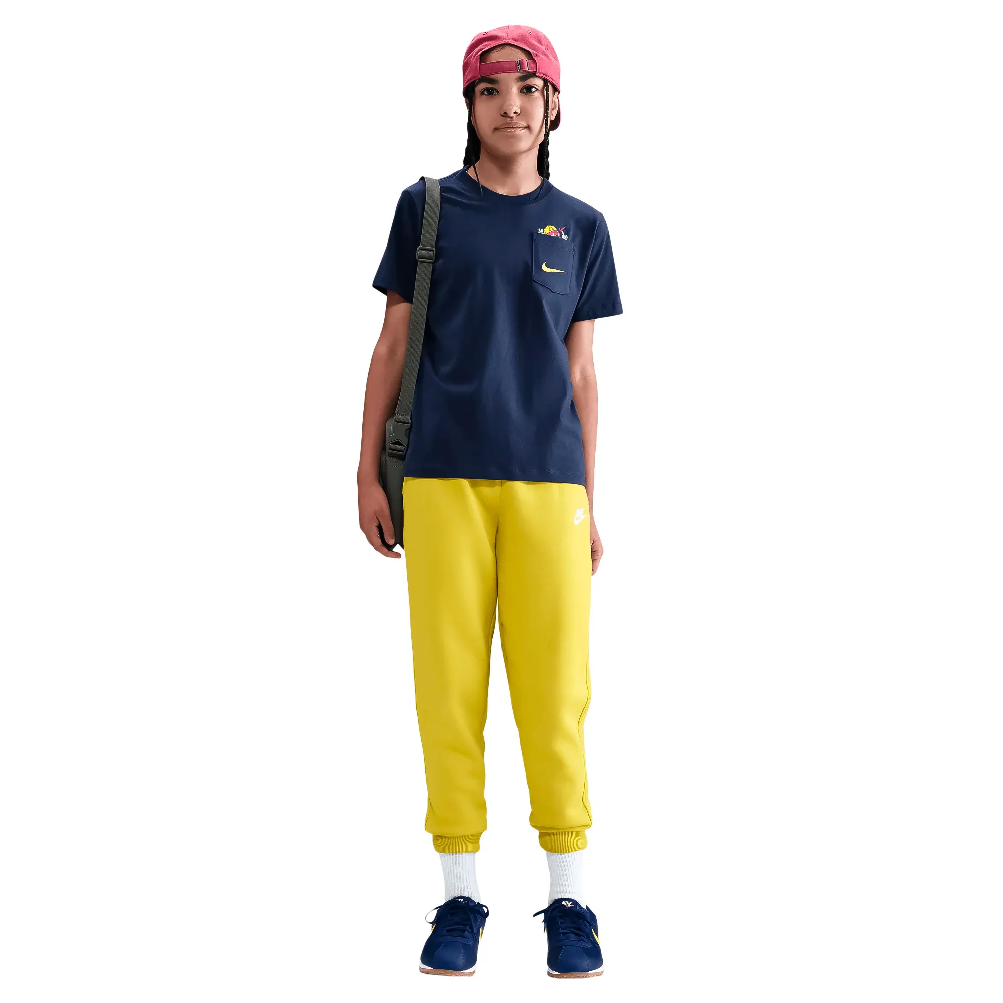 Playera Nike Casual Sportswear Niño HV5225-410