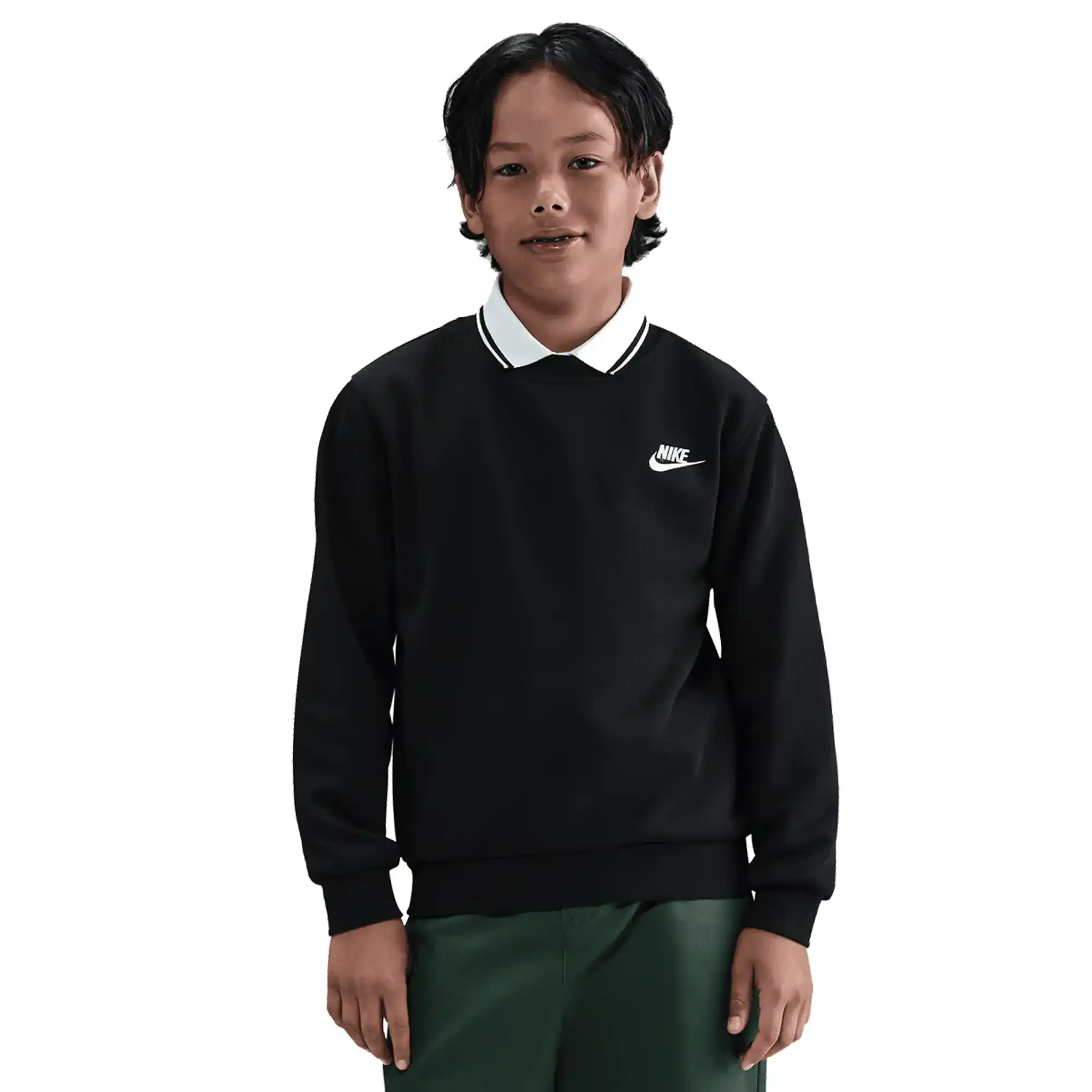 Sudadera Nike Casual Sportswear Club Fleece Infantil Unisex IH2149-010