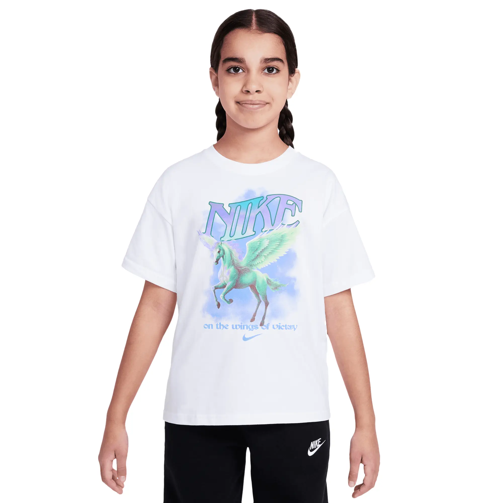 Playera Nike Casual Sportswear Niña HV5725-100