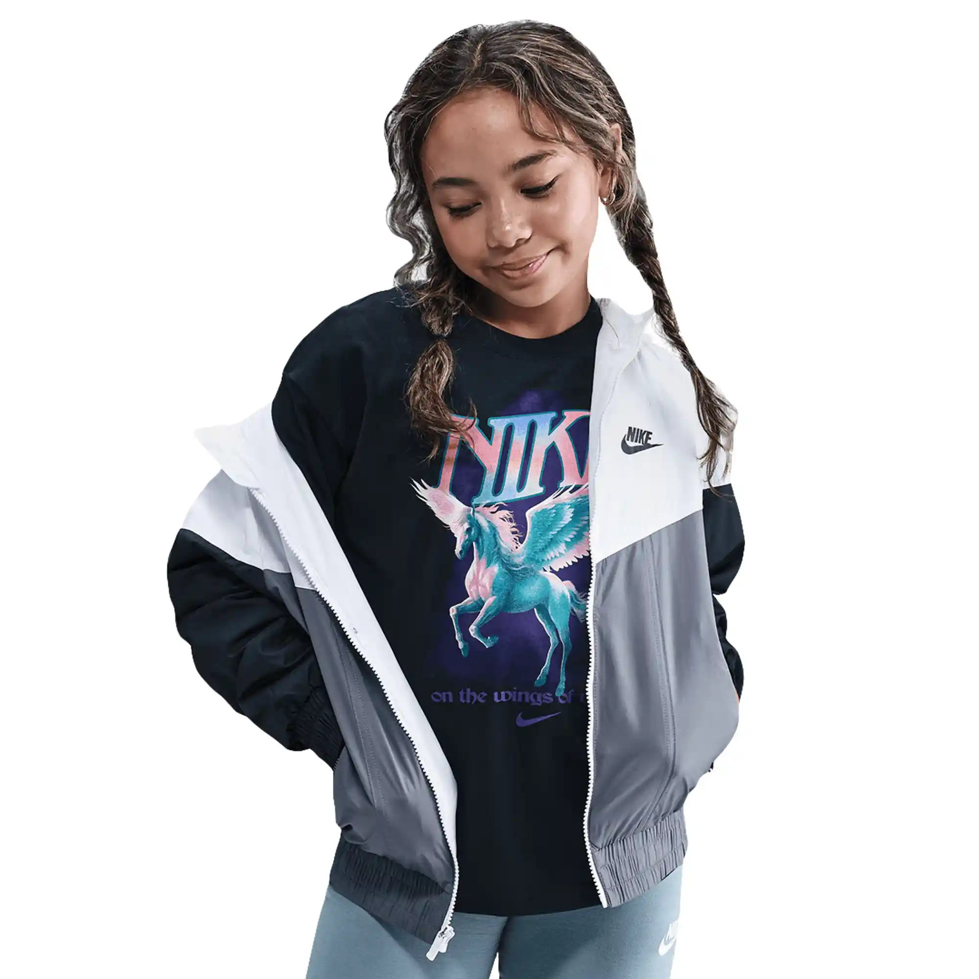 Playera Nike Casual Sportswear Niña HV5725-010