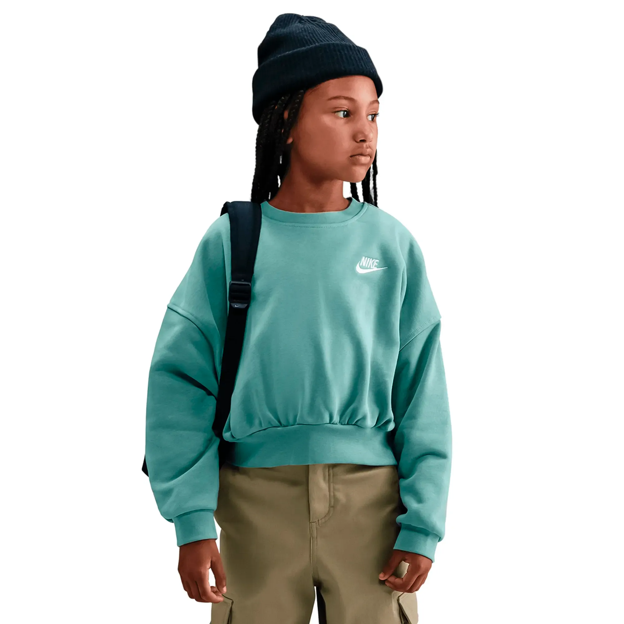Sudadera Nike Casual Sportswear Club Fleece Niña IH2215-017