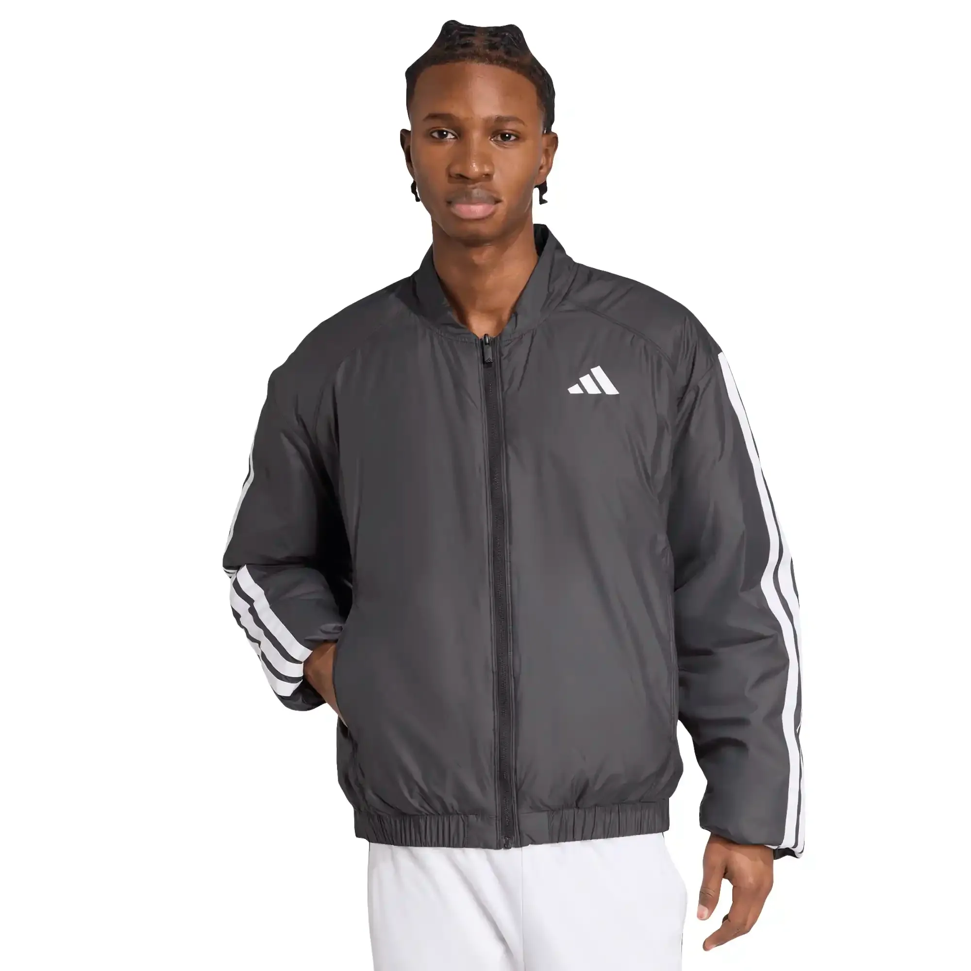Chamarra adidas Essentials CLIMAWARM 3 Stripes Hombre JV5172