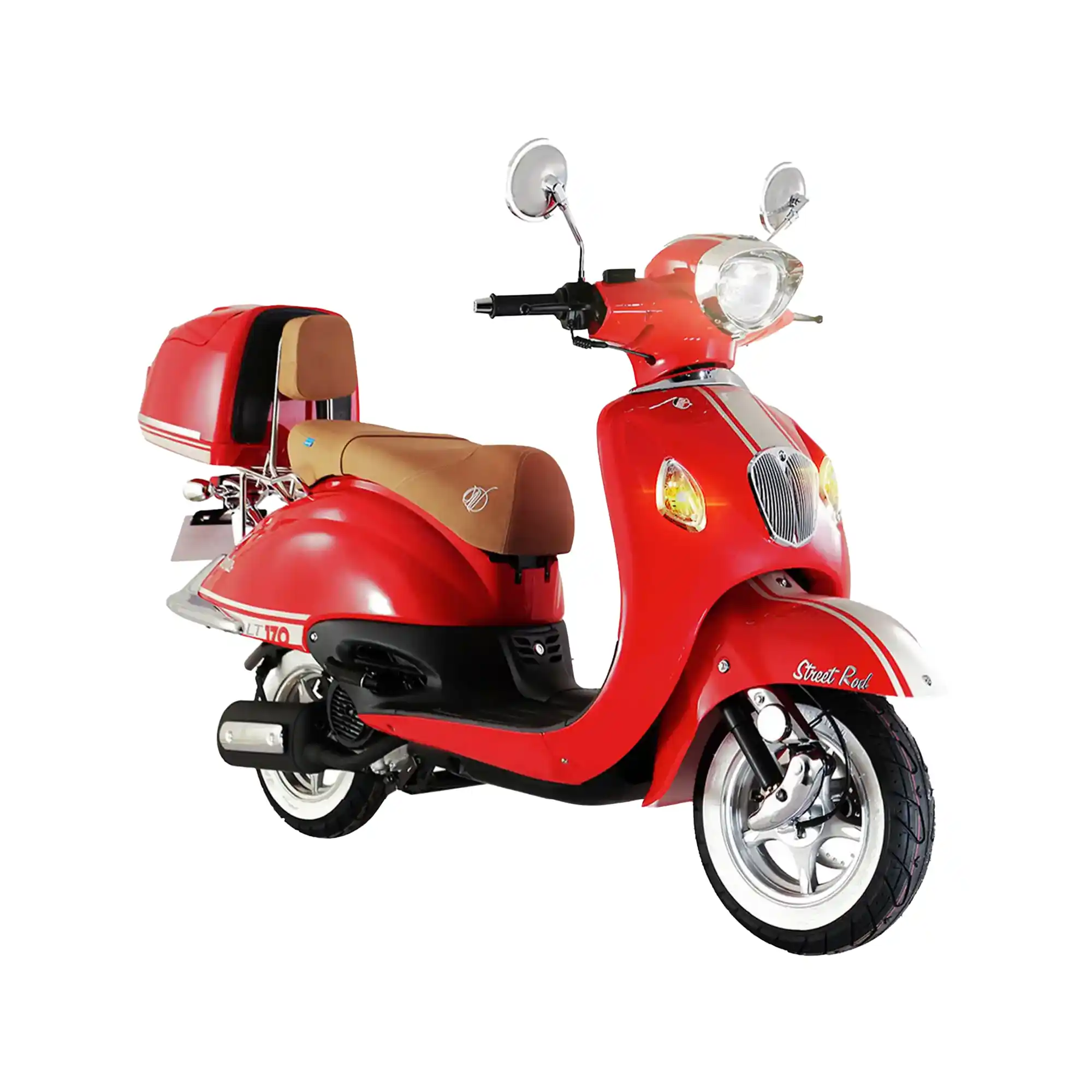 Motocicleta Vento Streetrod 170 Lt Rojo 2026