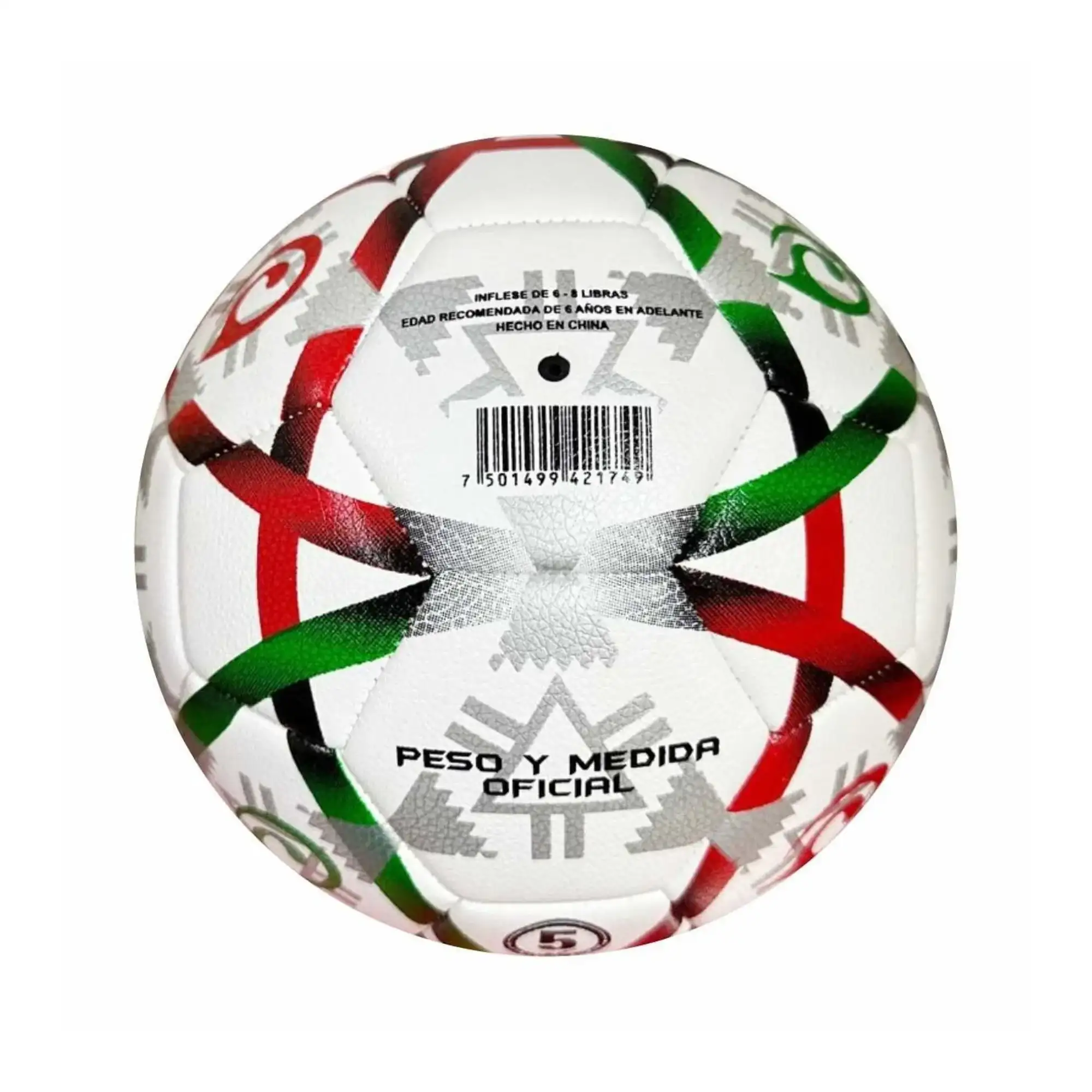 Balón ADX Futbol Cosido a Máquina RJ Dek