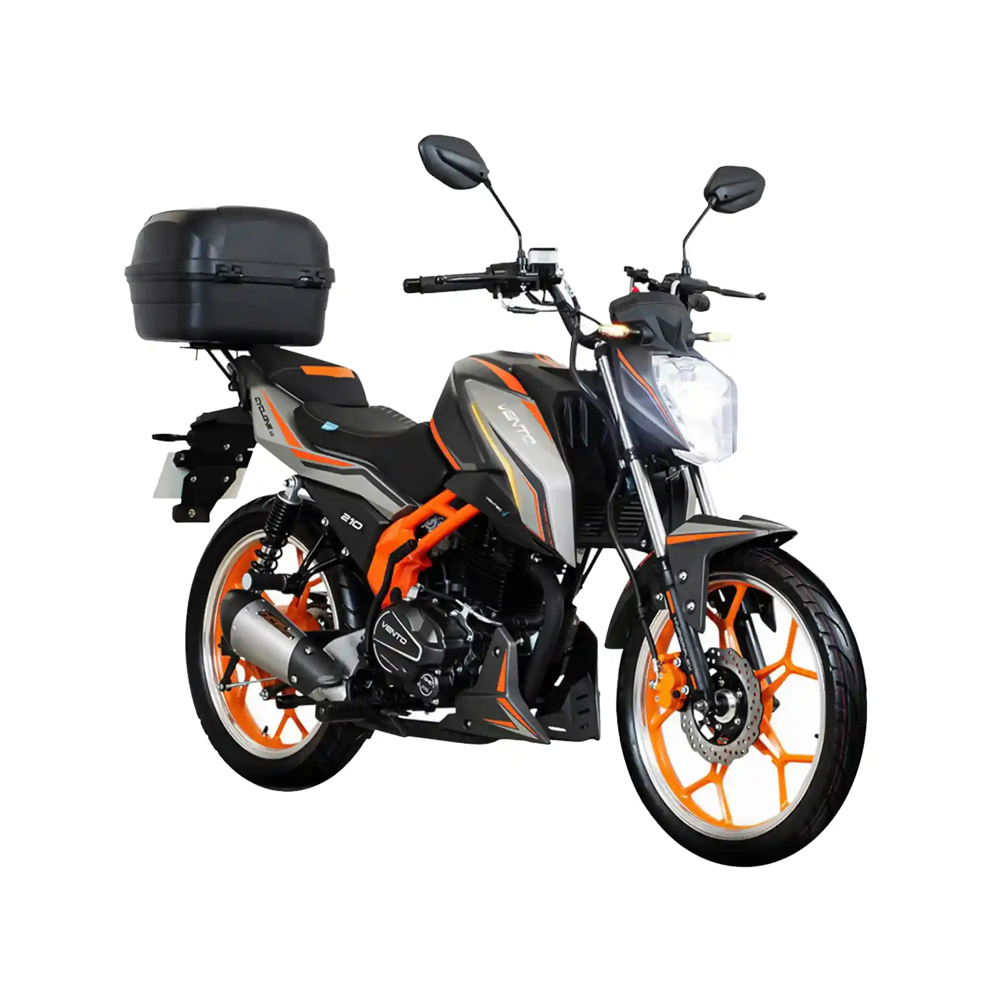 Motocicleta Vento Cyclone 210 Gris 2026