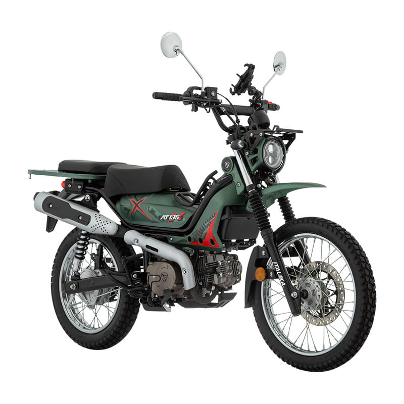 Motocicleta Italika AT135X Verde
