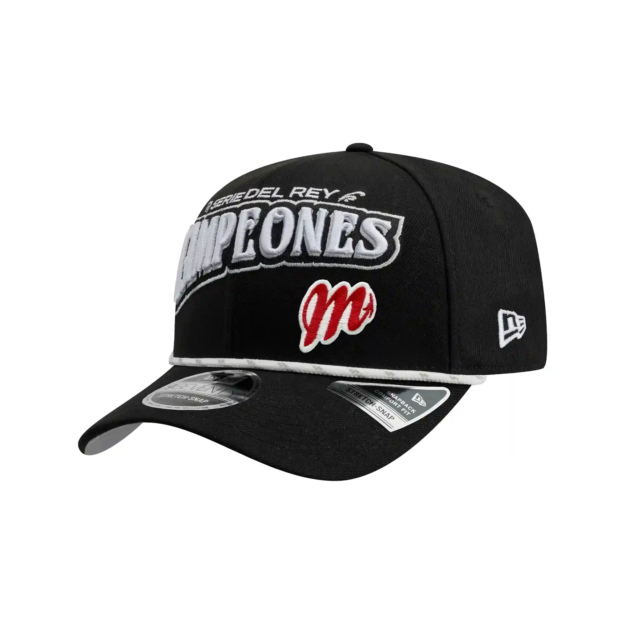 Gorra New Era LMB 9SEVENTY Diablos Rojos del México Campeones Serie del Rey 2025 Unisex 14958189