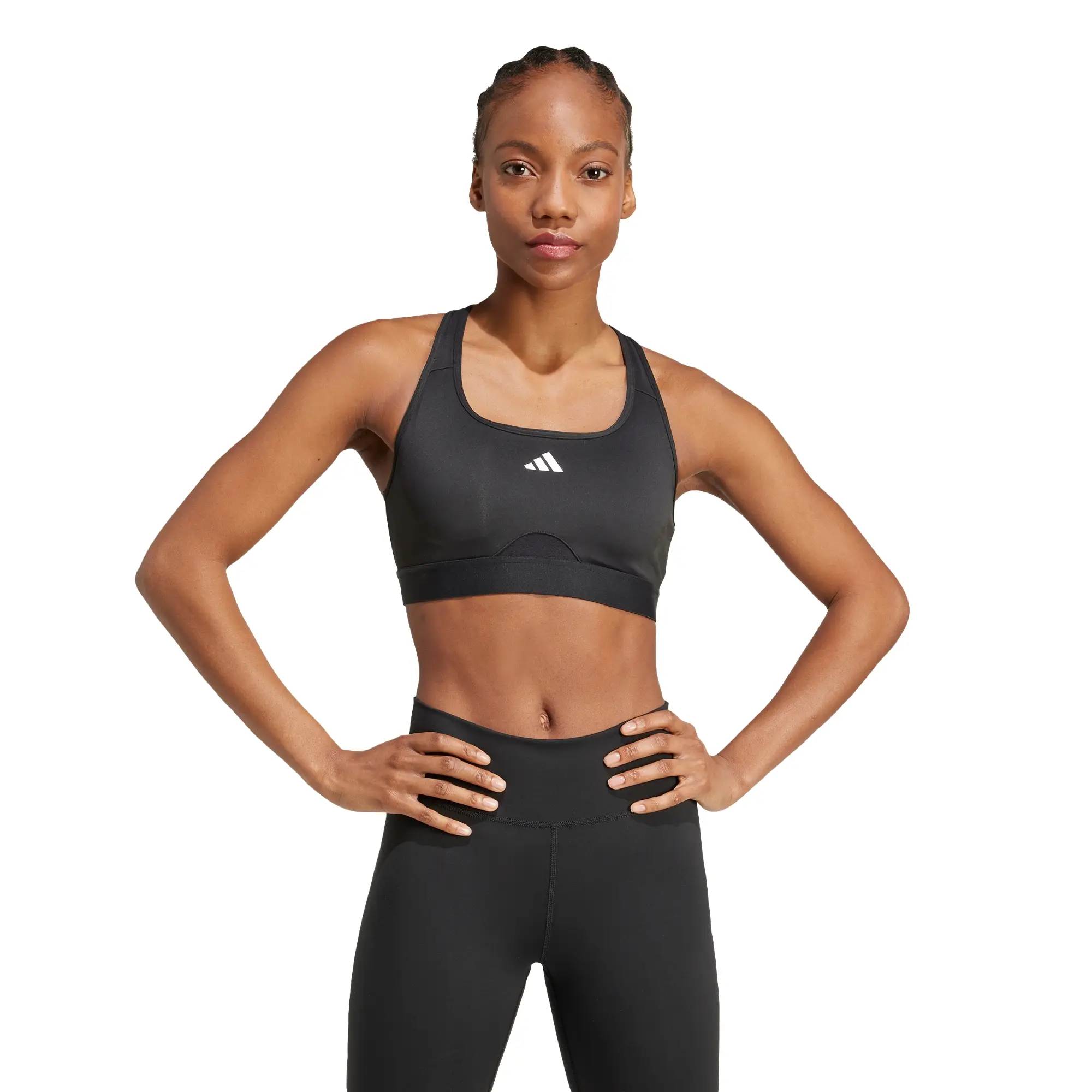 Sujetador Deportivo adidas PowerReact Mujer JG1406