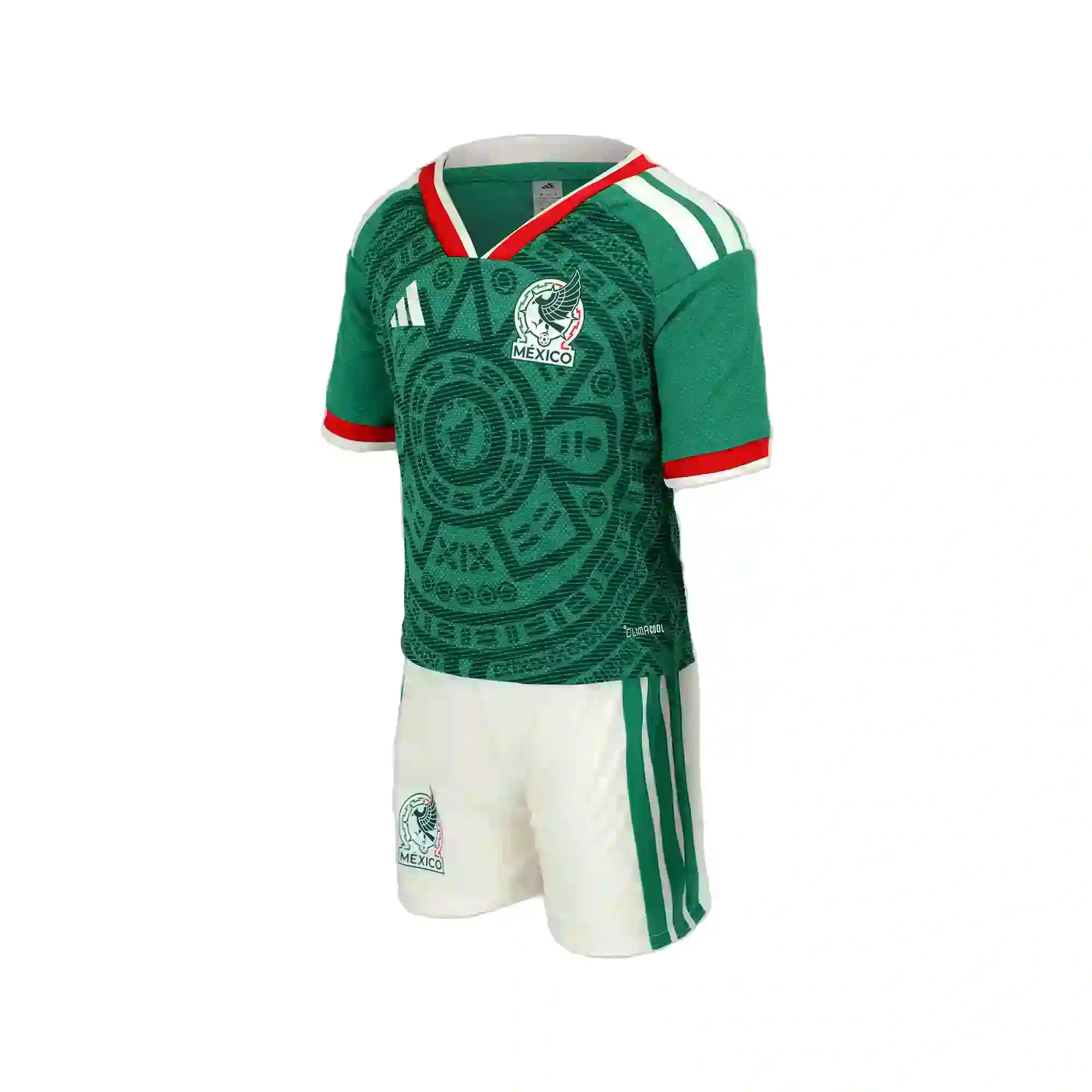 Uniforme adidas Futbol Selección Mexicana Local Fan 2026 Niño KA6069