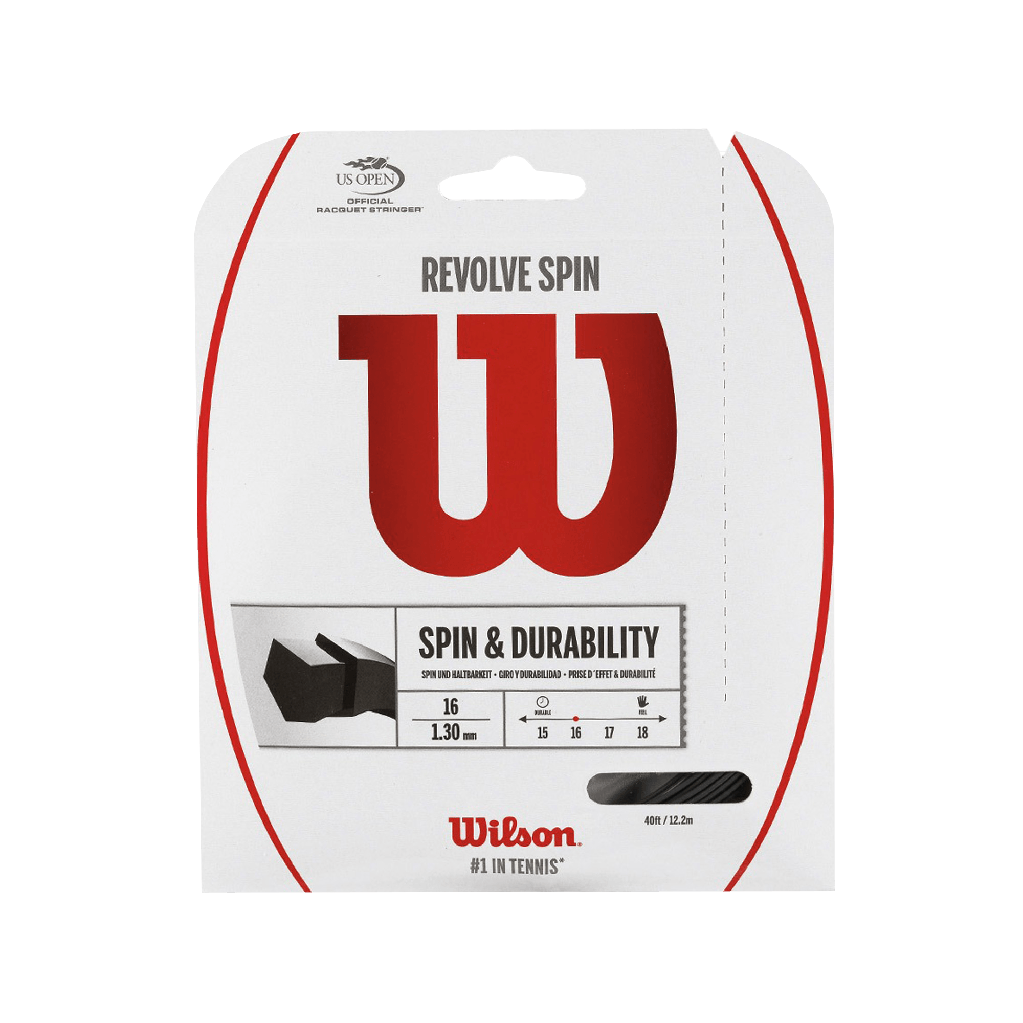 Cuerda Wilson Tennis Revolve Spin Unisex
