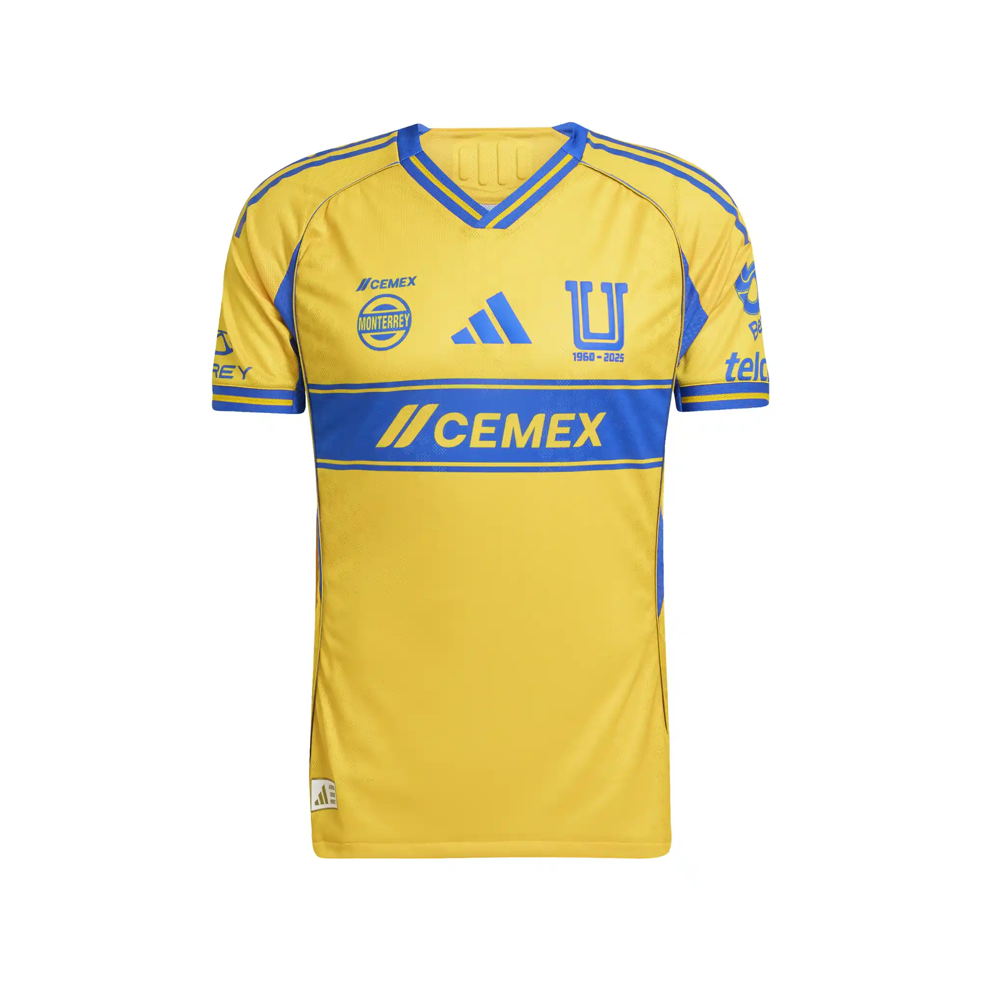 Jersey adidas Futbol Tigres Local Pro 25/26 Hombre JJ2217