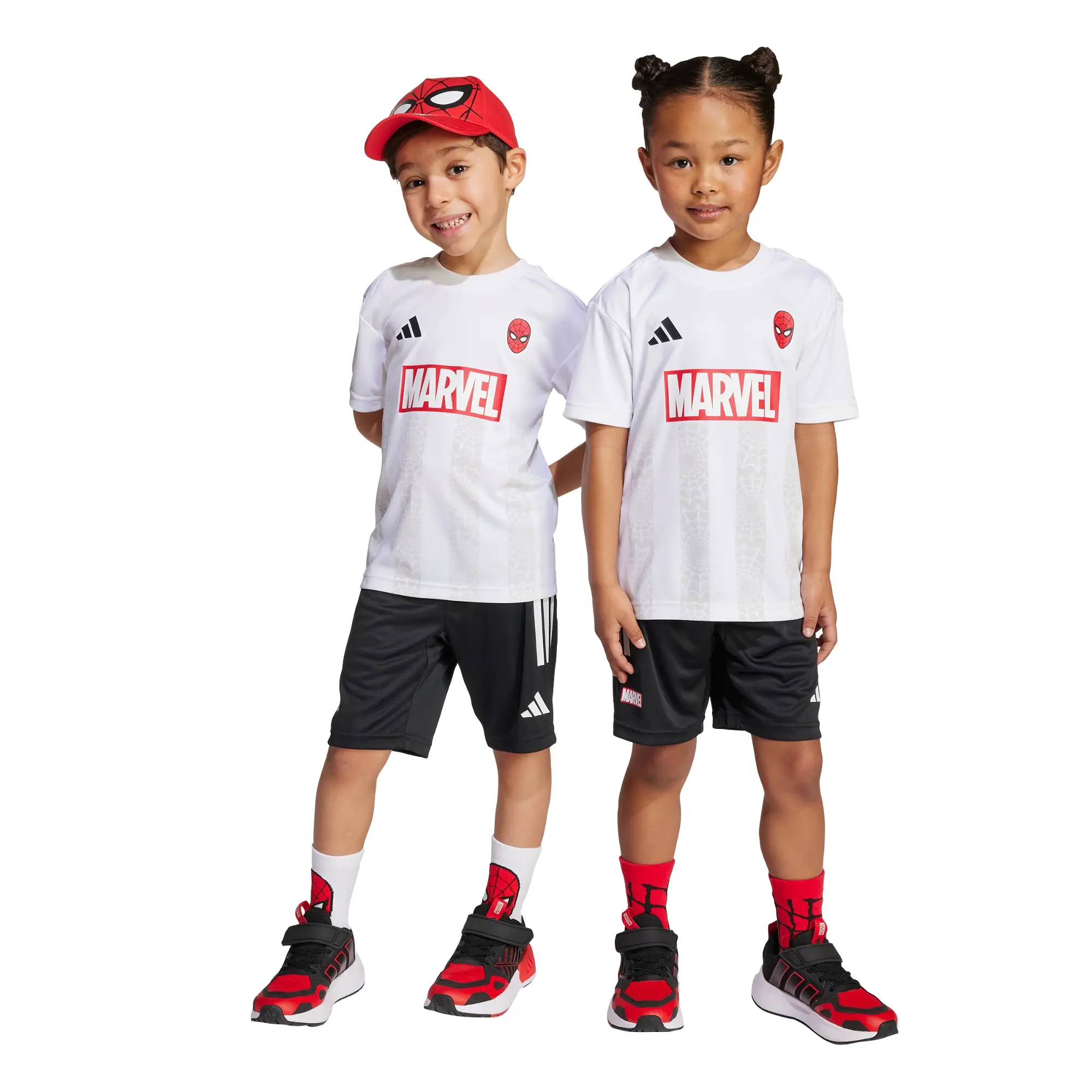 Conjunto Deportivo adidas Casual x Marvel Spider-Man Infantil Unisex JM0807