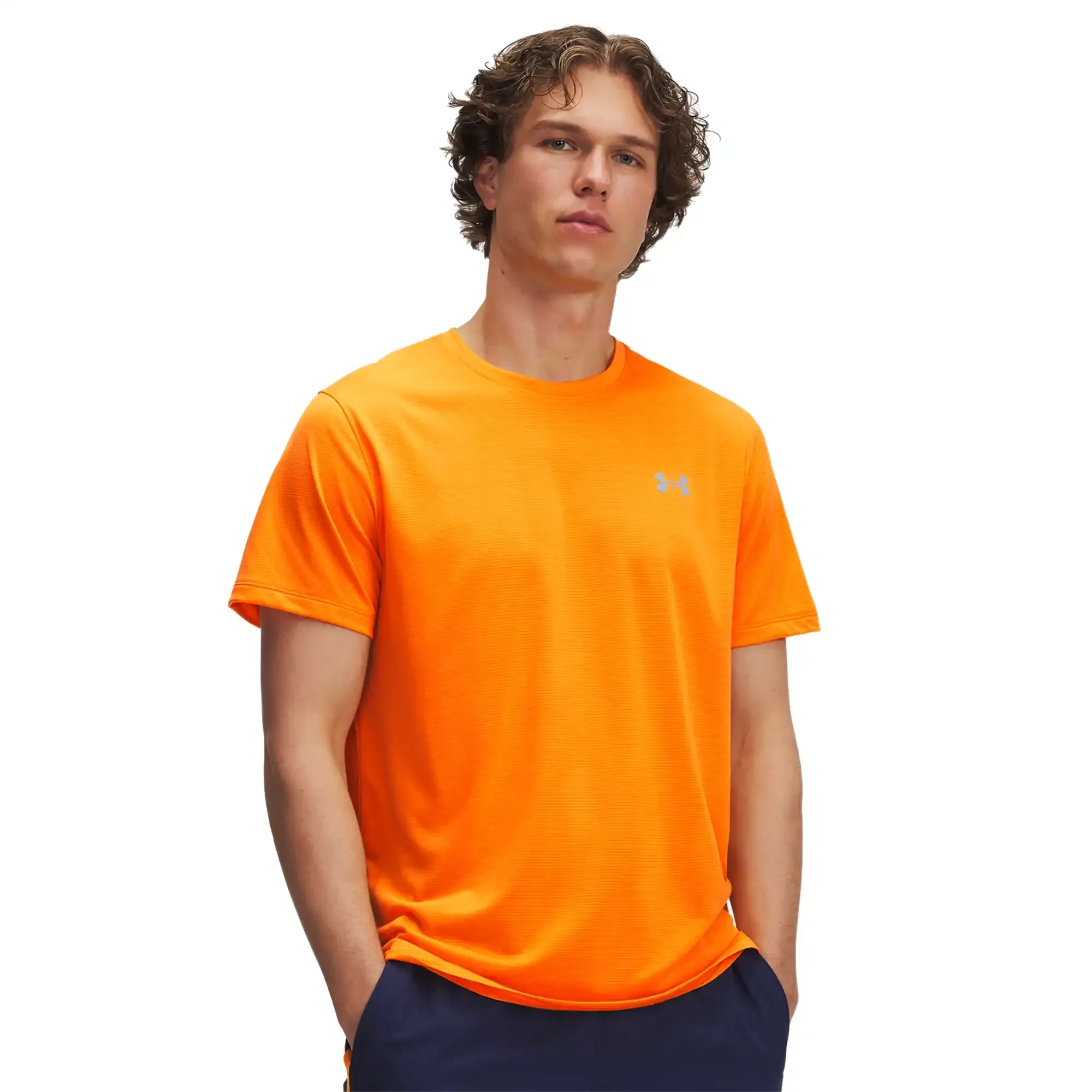 Playera Under Armour Correr Launch Hombre 1382582-793